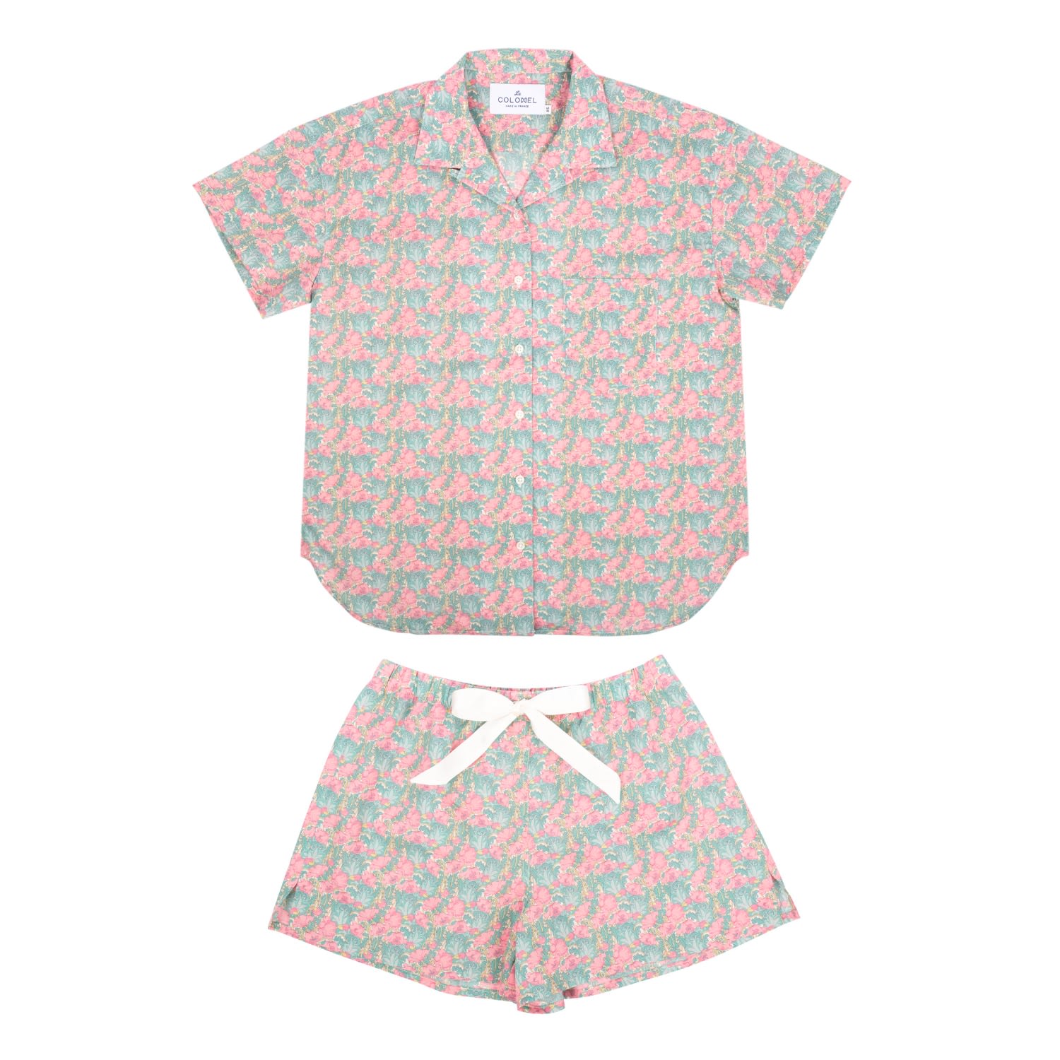 Women’s Pink / Purple Liberty Clementina Pyjama Set Small Le Colonel
