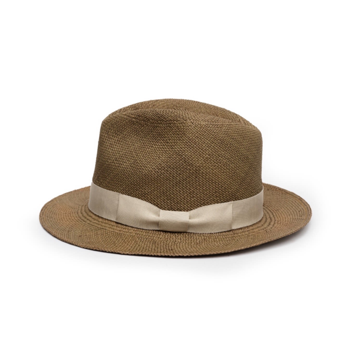 Anthony Peto Men's Green Classic Panama Khaki In Green