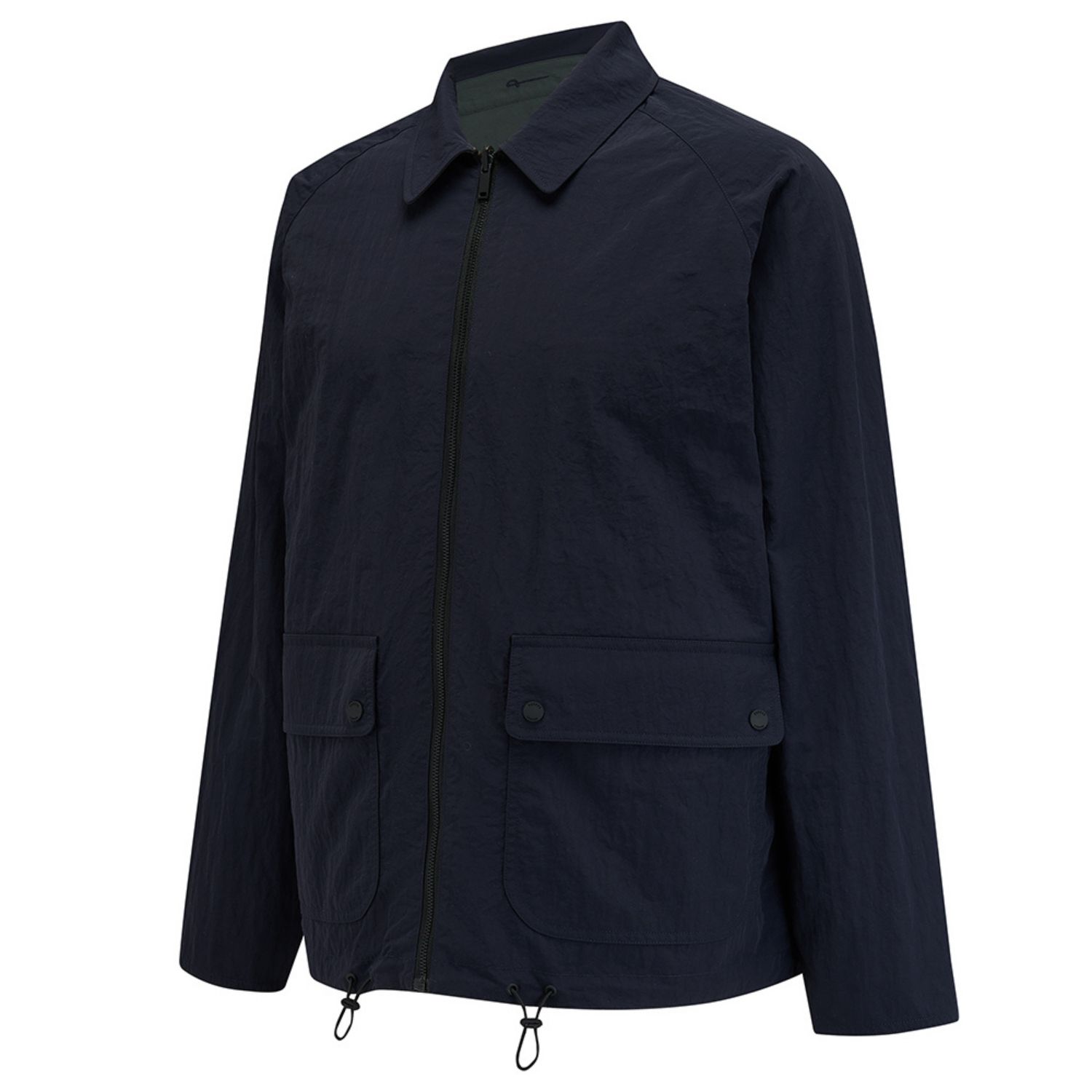 Guards London Men's Blue / Green Marcher Reversible Jacket - Green/navy In Blue/green