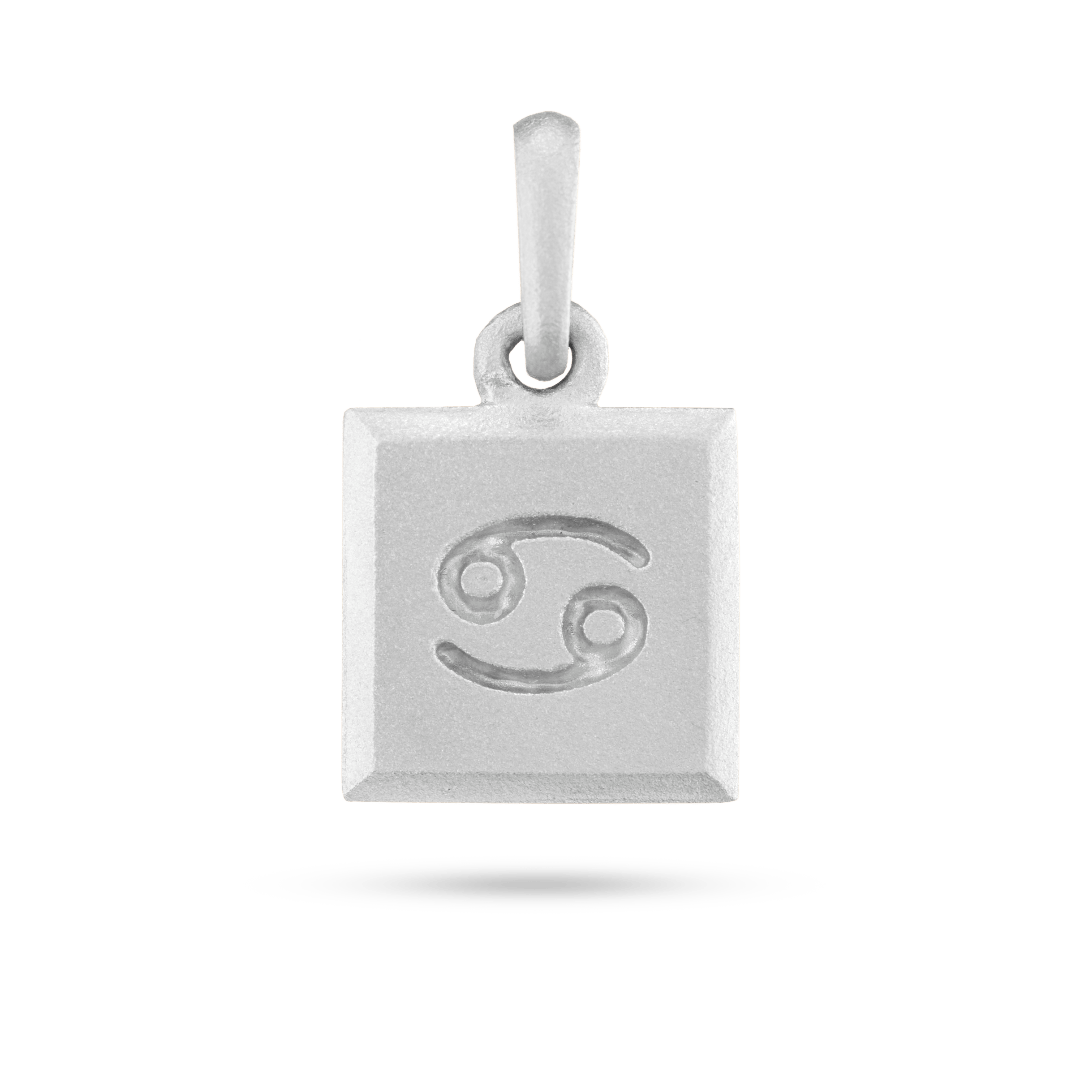7879 Women's Silver Cancer Zodiac Pendant