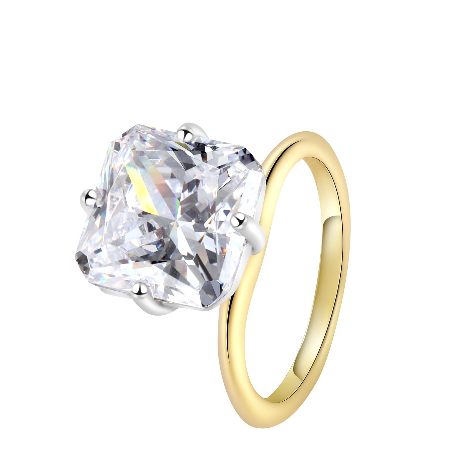 Onewildone Women's You Belong With Me Square Pinky Ring Gold In Gold