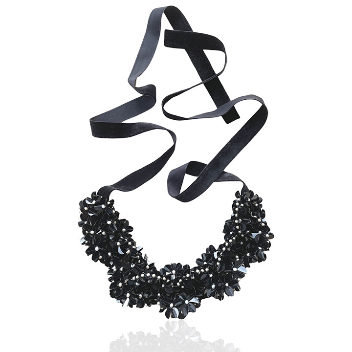 Women’s Black Yasmine Necklace Pinar Ozevlat