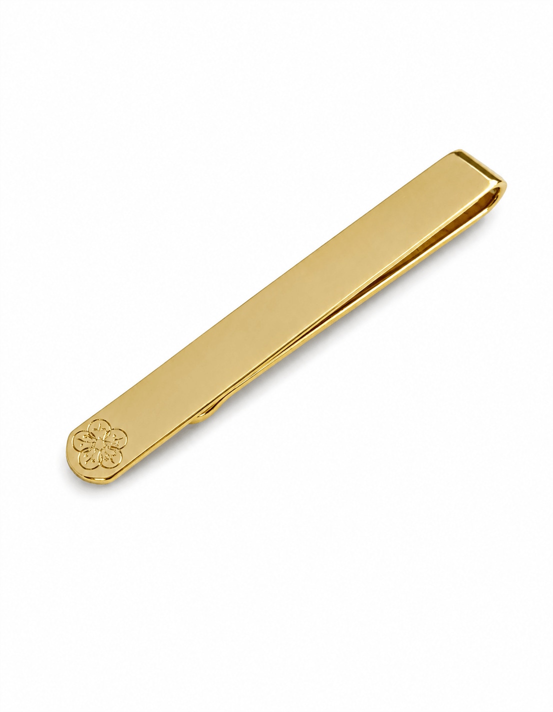 Men's Gold Gresham Blake Logo Tie Bar