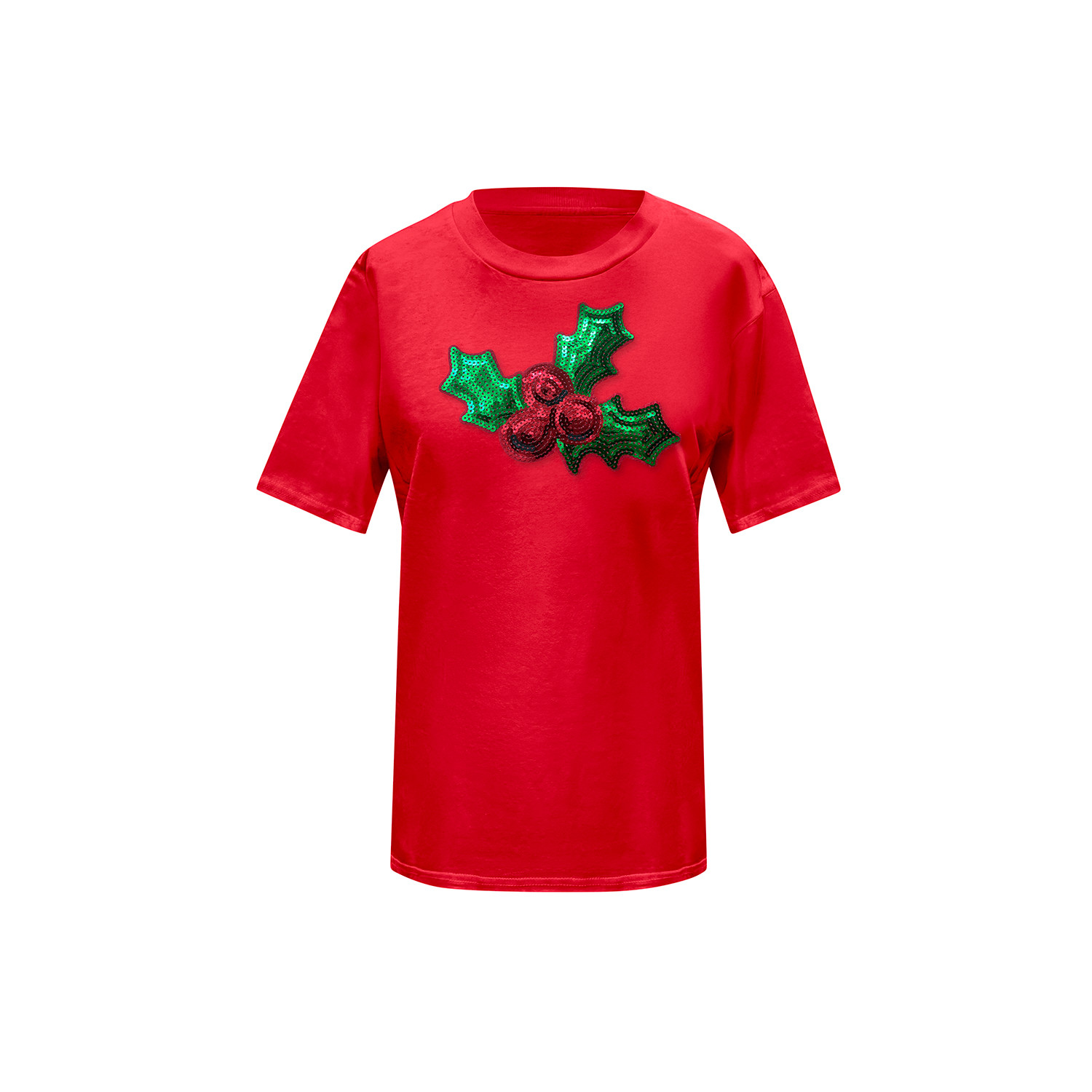 Toma Women's Christmas Red T-shirt In Red