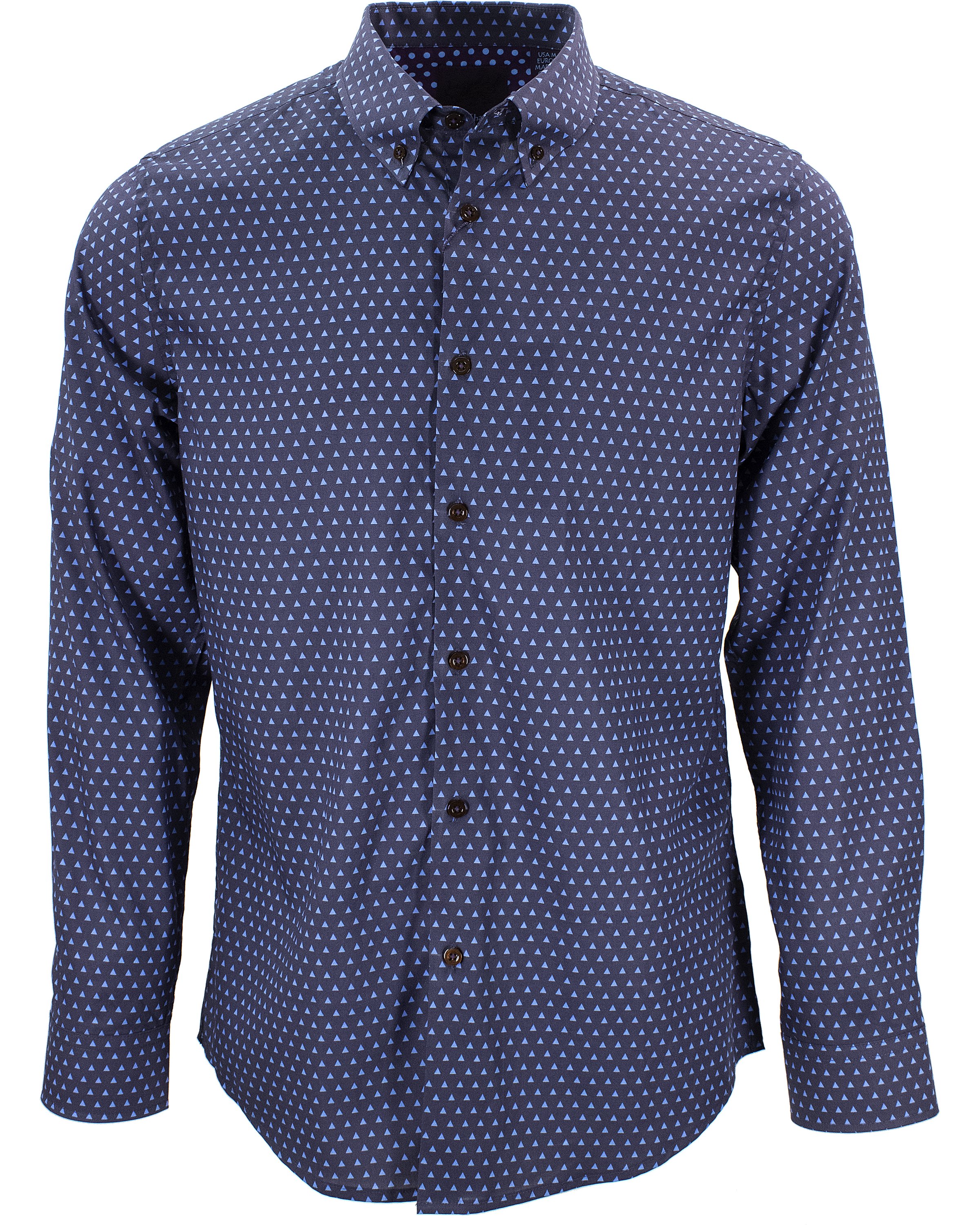 Lords Of Harlech Mitchell Triangle Dots Blue In Blue