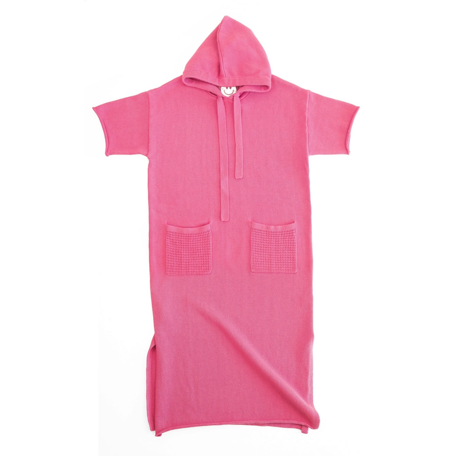 Women’s Pink / Purple Cotton Hoodie Dress - Bubblegum S/M Zenzee