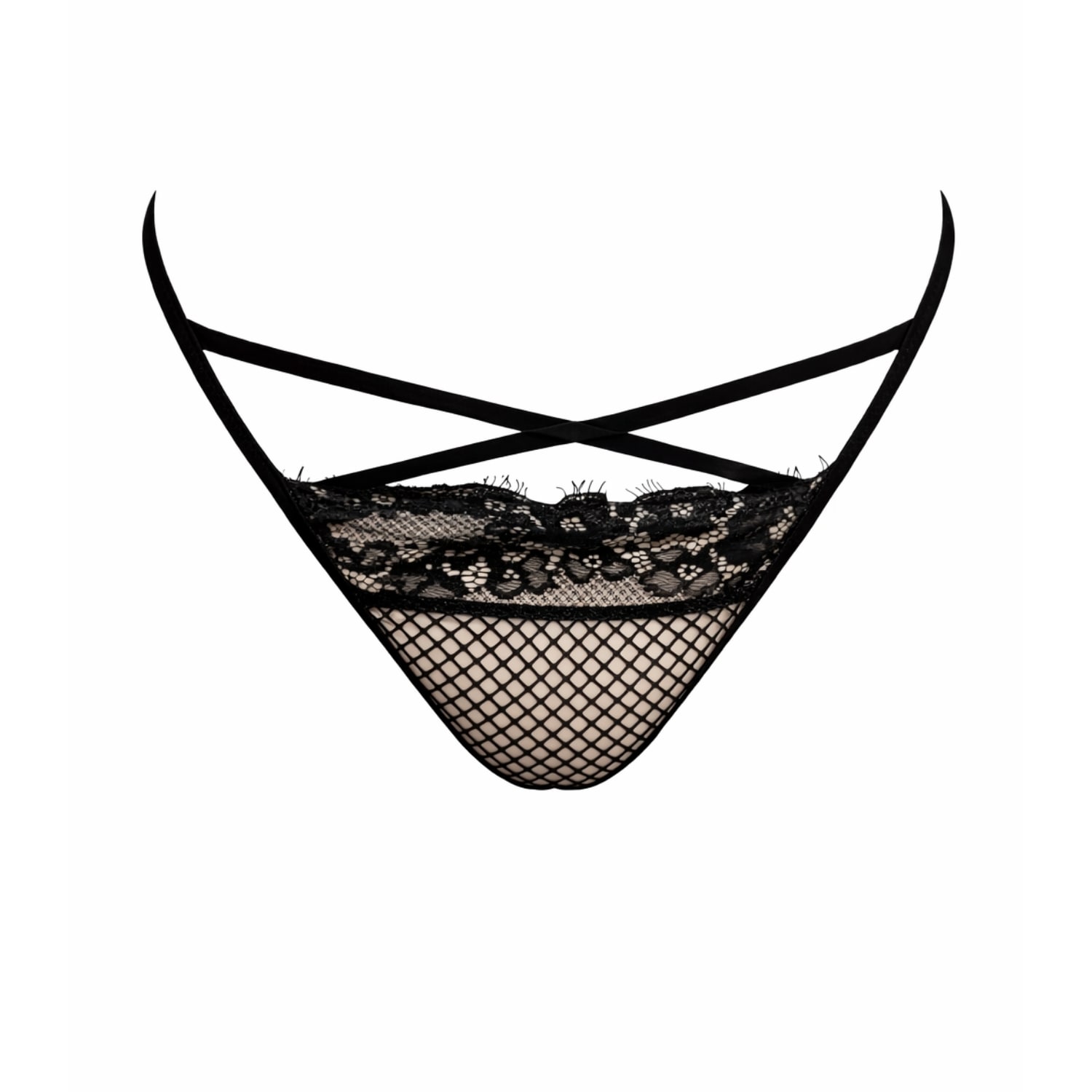 Women's Lucy In Black Lace Bikini Bottoms | Extra Large | Ivy Swimwear
