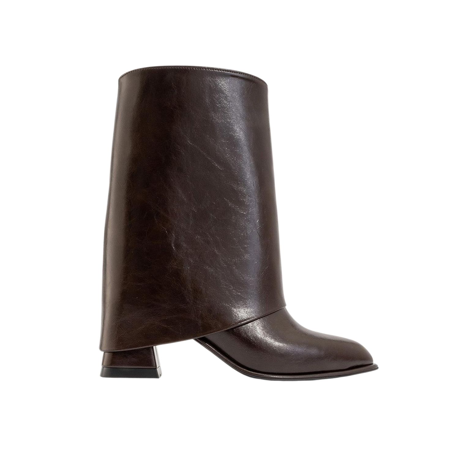 Prologue Shoes Women's Ellas Brown Chunky Heel Boot