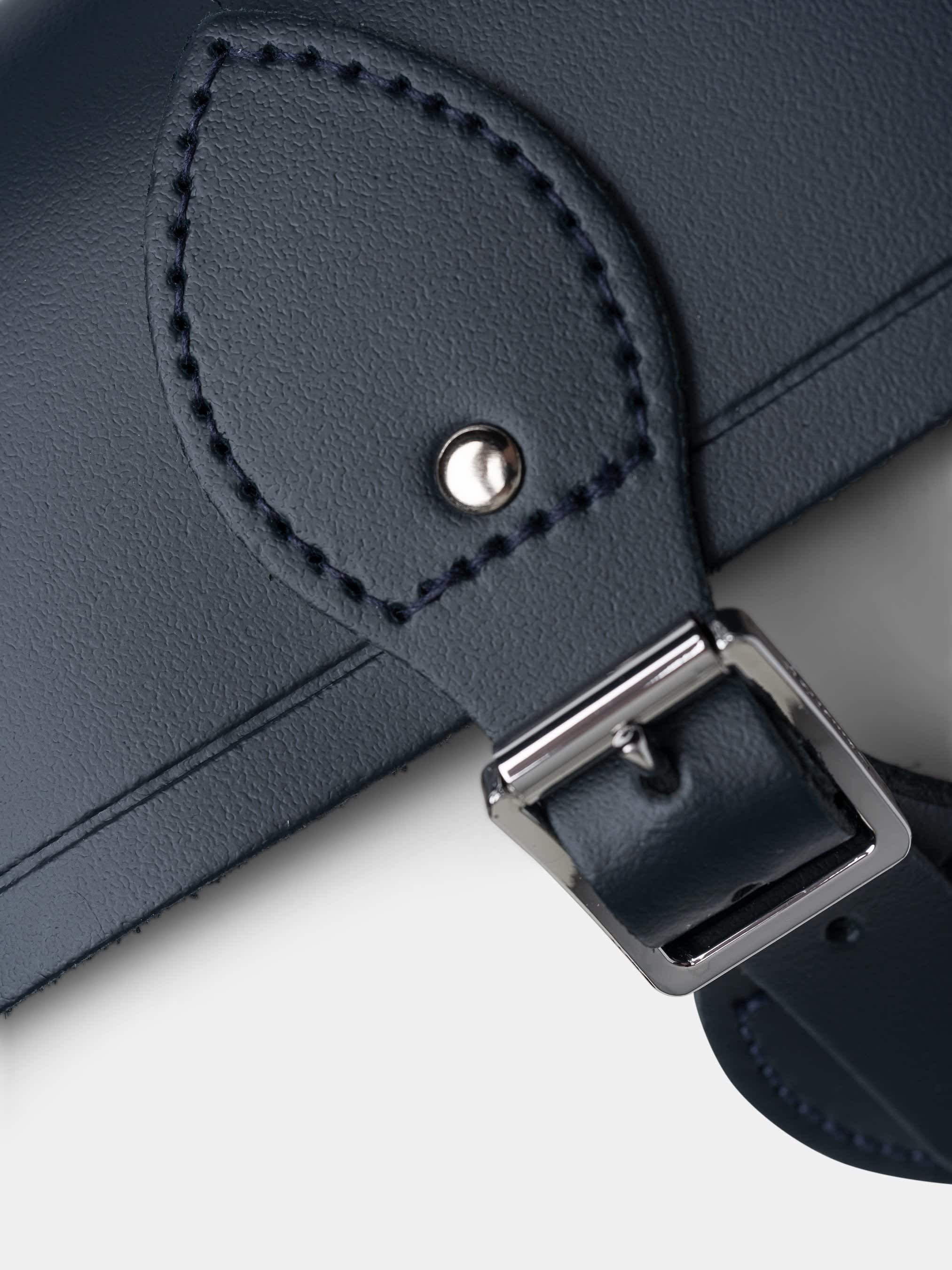 The 11 Inch Batchel -Clay, Oxblood & Navy | Cambridge Satchel