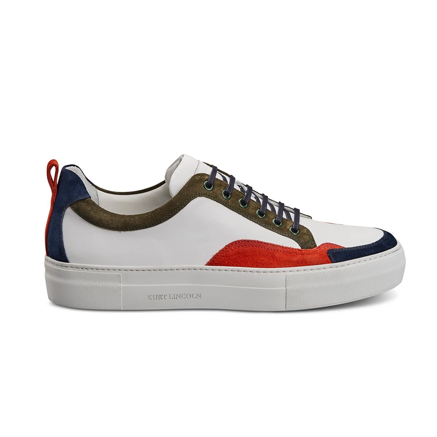 multi coloured trainers