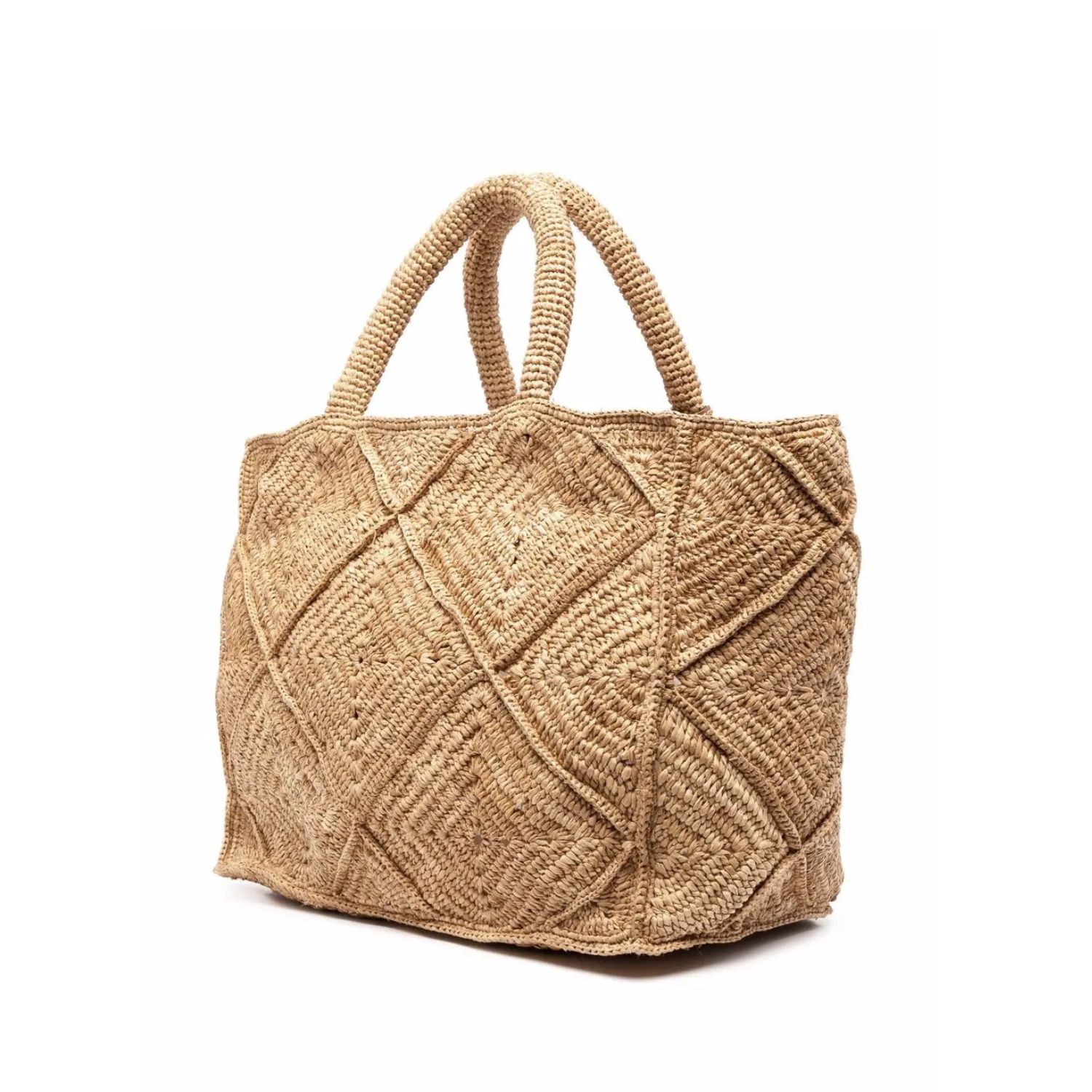 Zanatany Concepts Women's Gold Nico- Beige Tote Bag