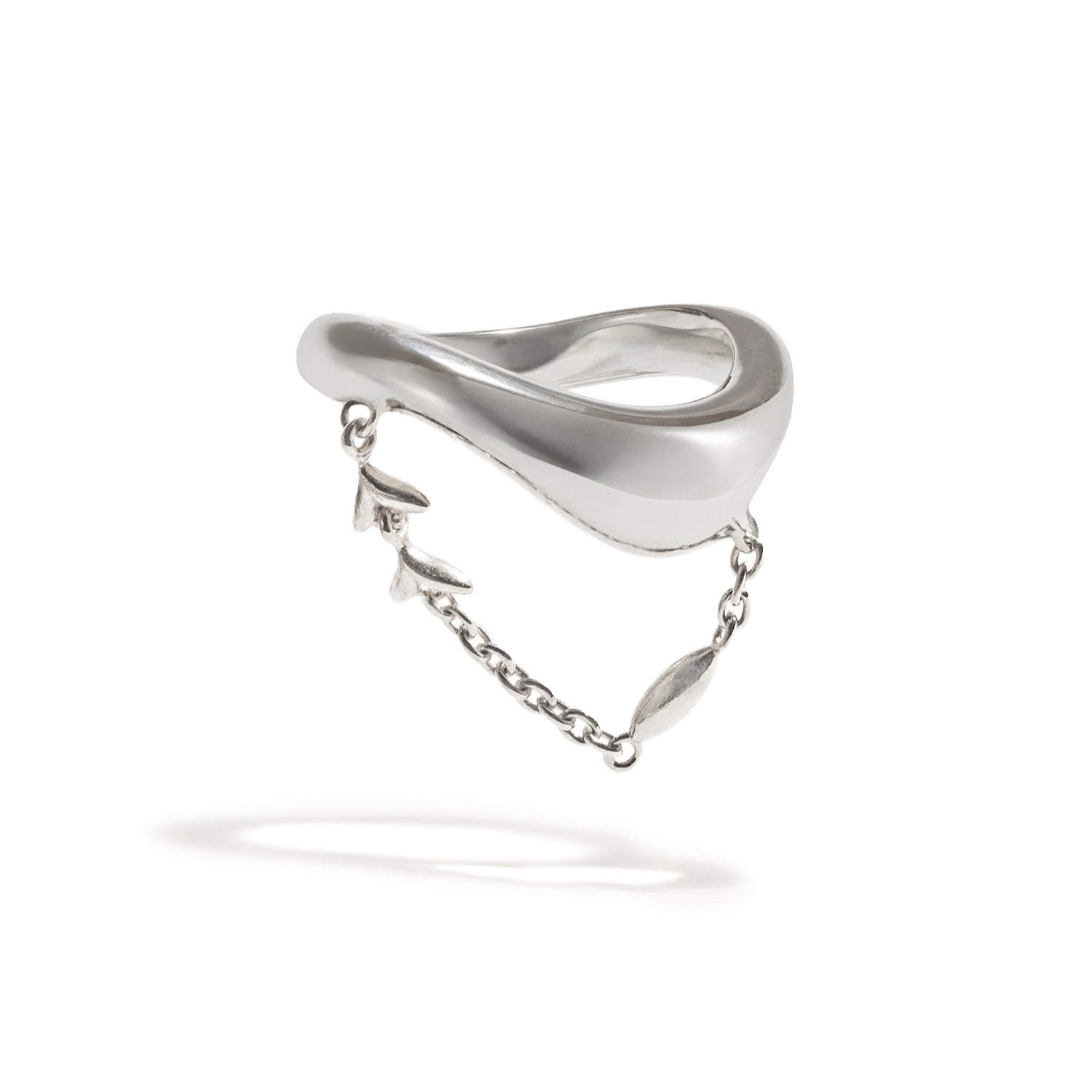 Stone Fruit Women's Tidal Ring - Silver