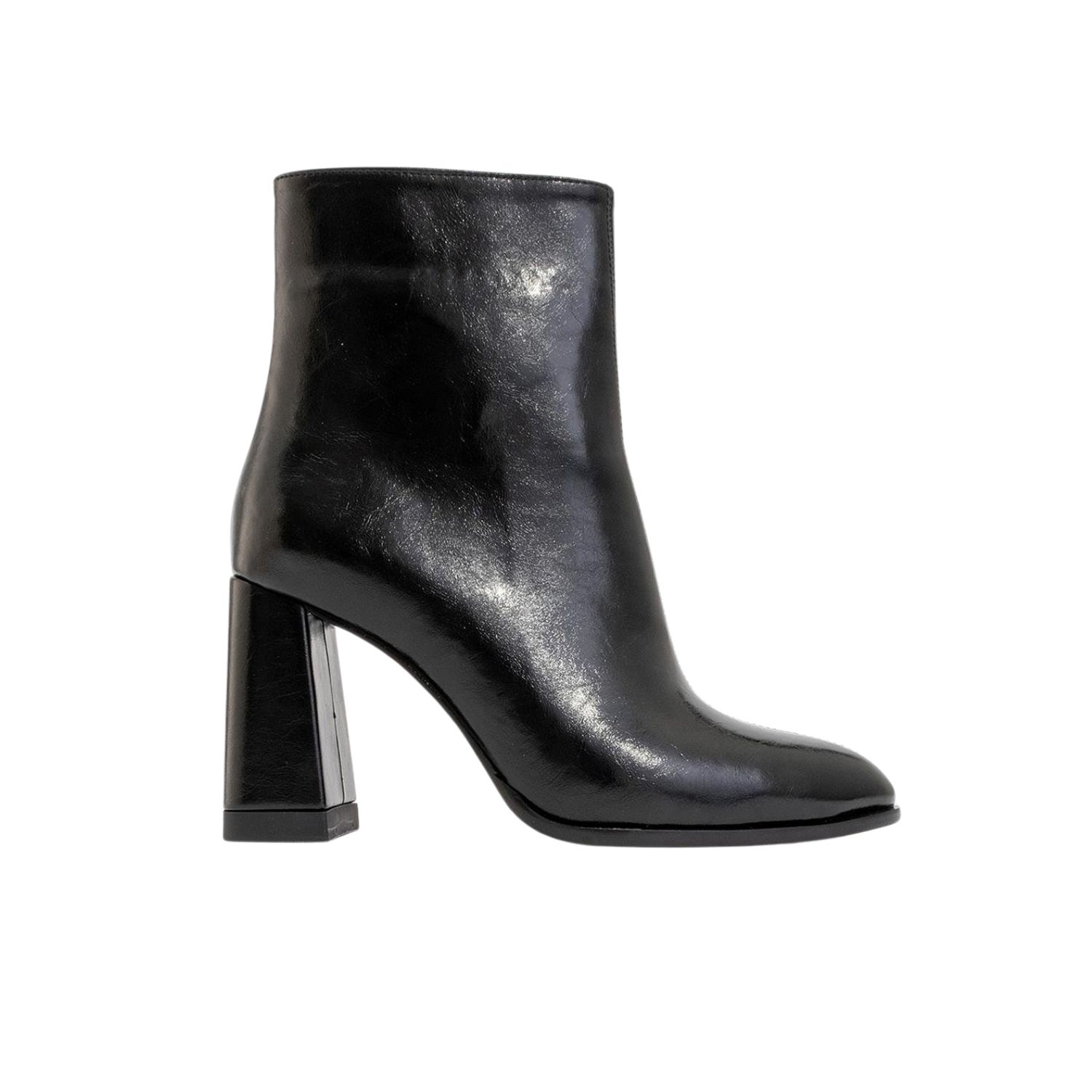 Prologue Shoes Women's Jewel Black Pattern High Heel Boot