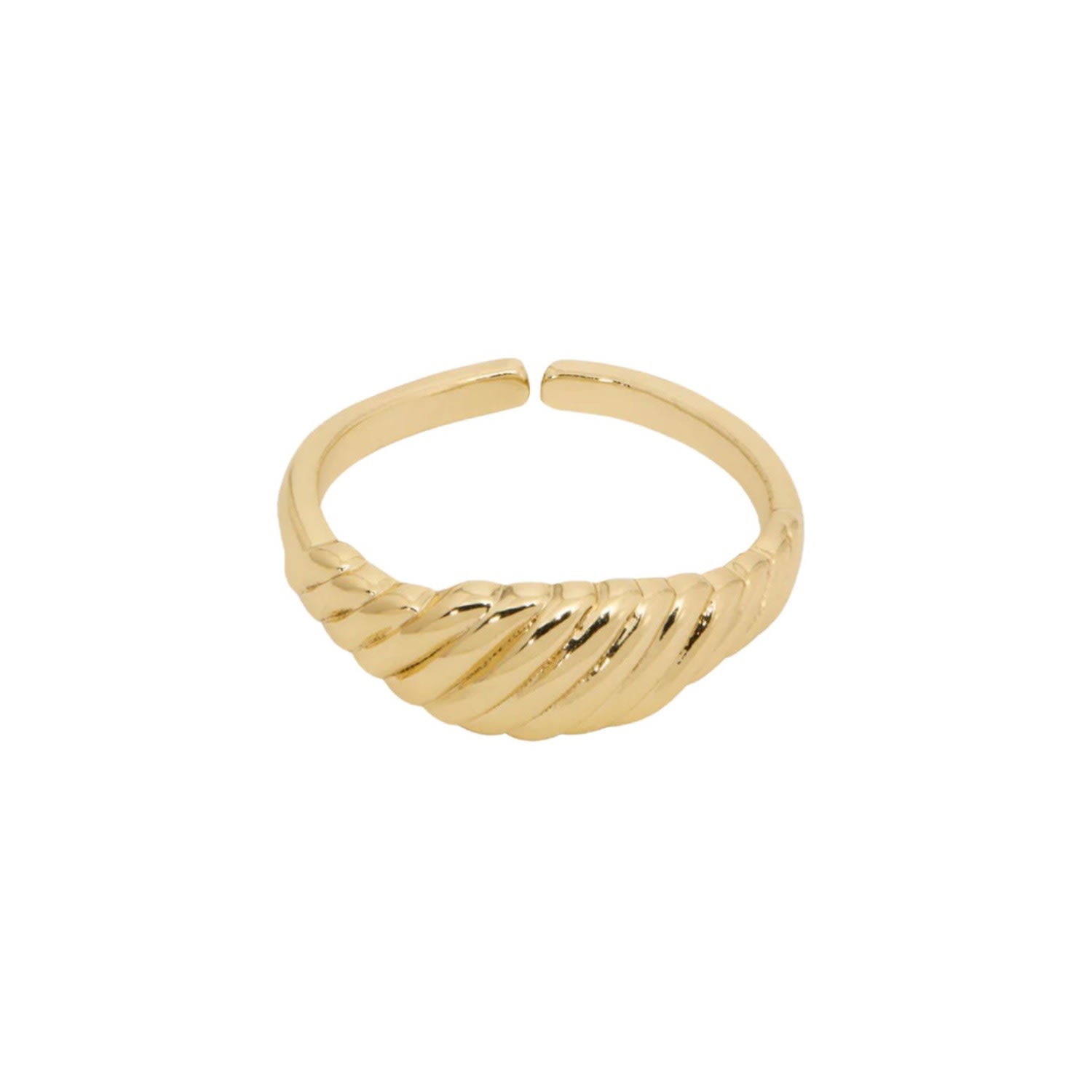 Women’s Gold Nova Croissant Ring Celine Collective