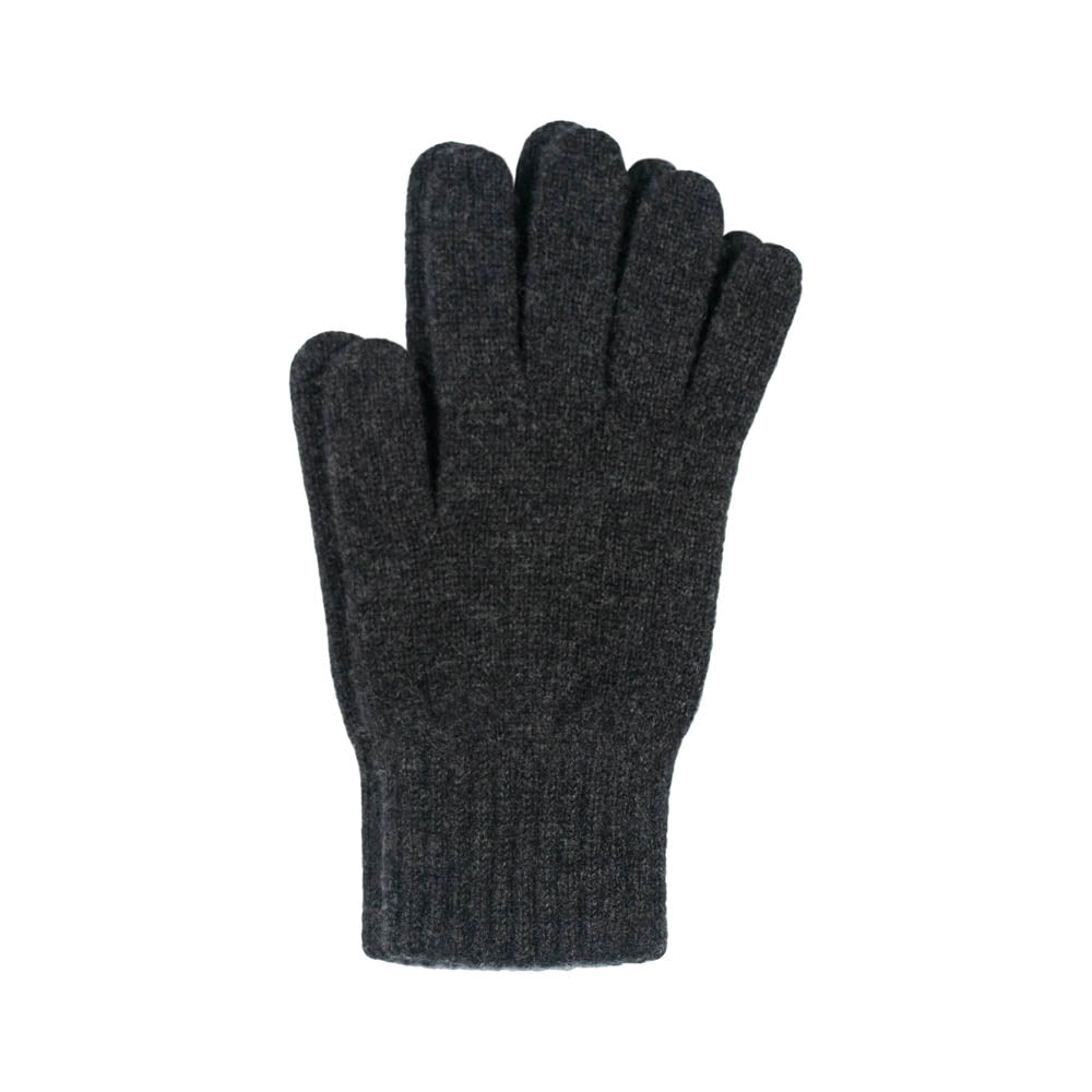 Paul James Knitwear Women's Grey Cashmere Vivaan Gloves - Charcoal In Grey
