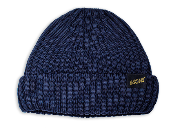 Women’s Blue Classic Navy Atlantic Watch Beanie One Size &Sons Trading Co