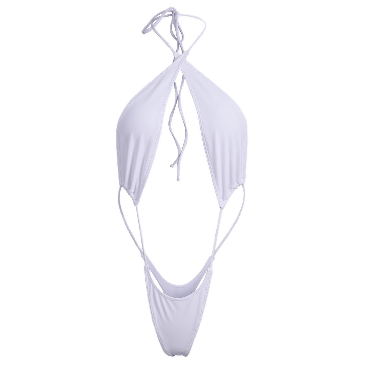 Minimale Animale Women's New Belafonte One Piece Swimsuit - Sunblock White In White