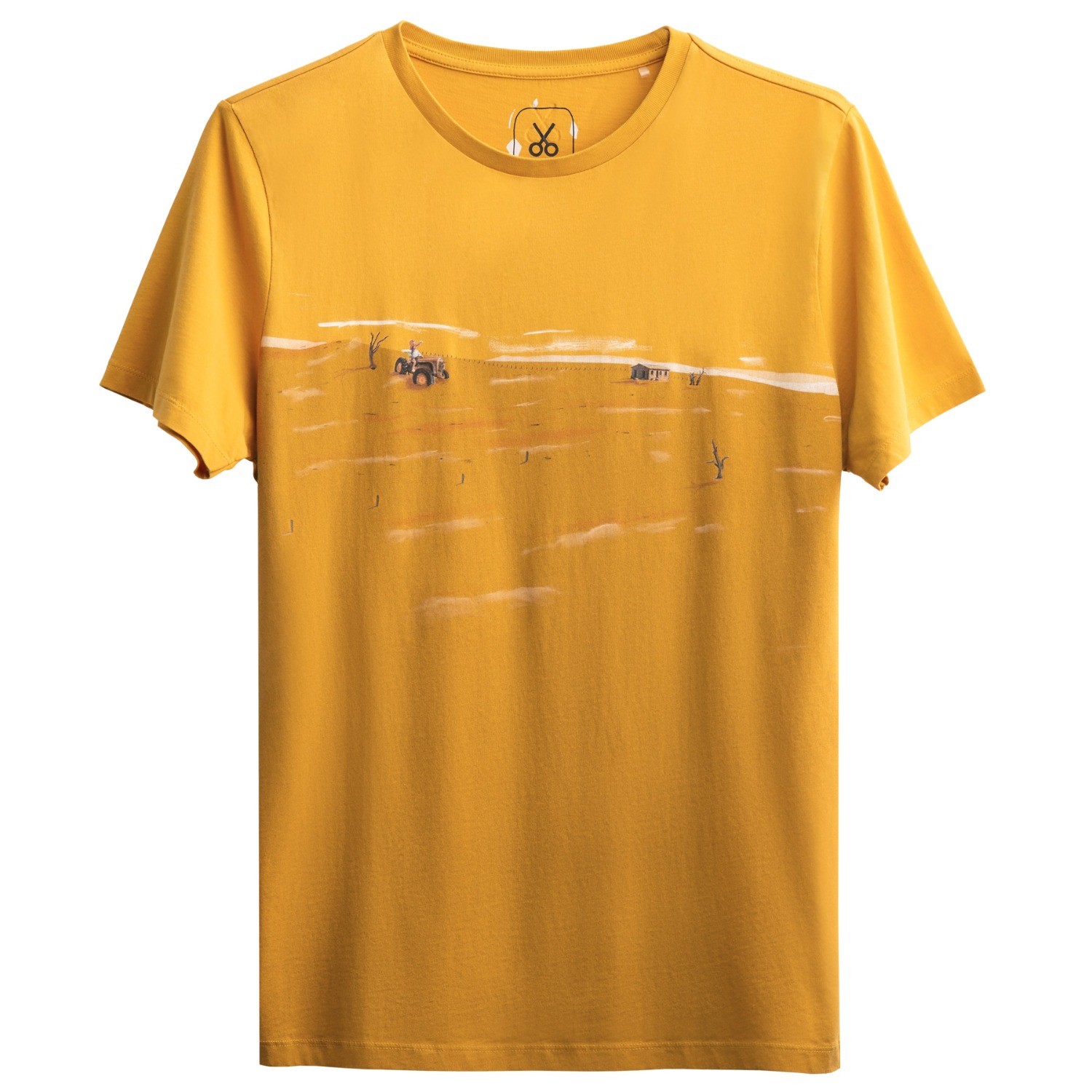 Unisex Design Printed Regular Fit T-Shirt - Landingo | KAFT | Wolf
