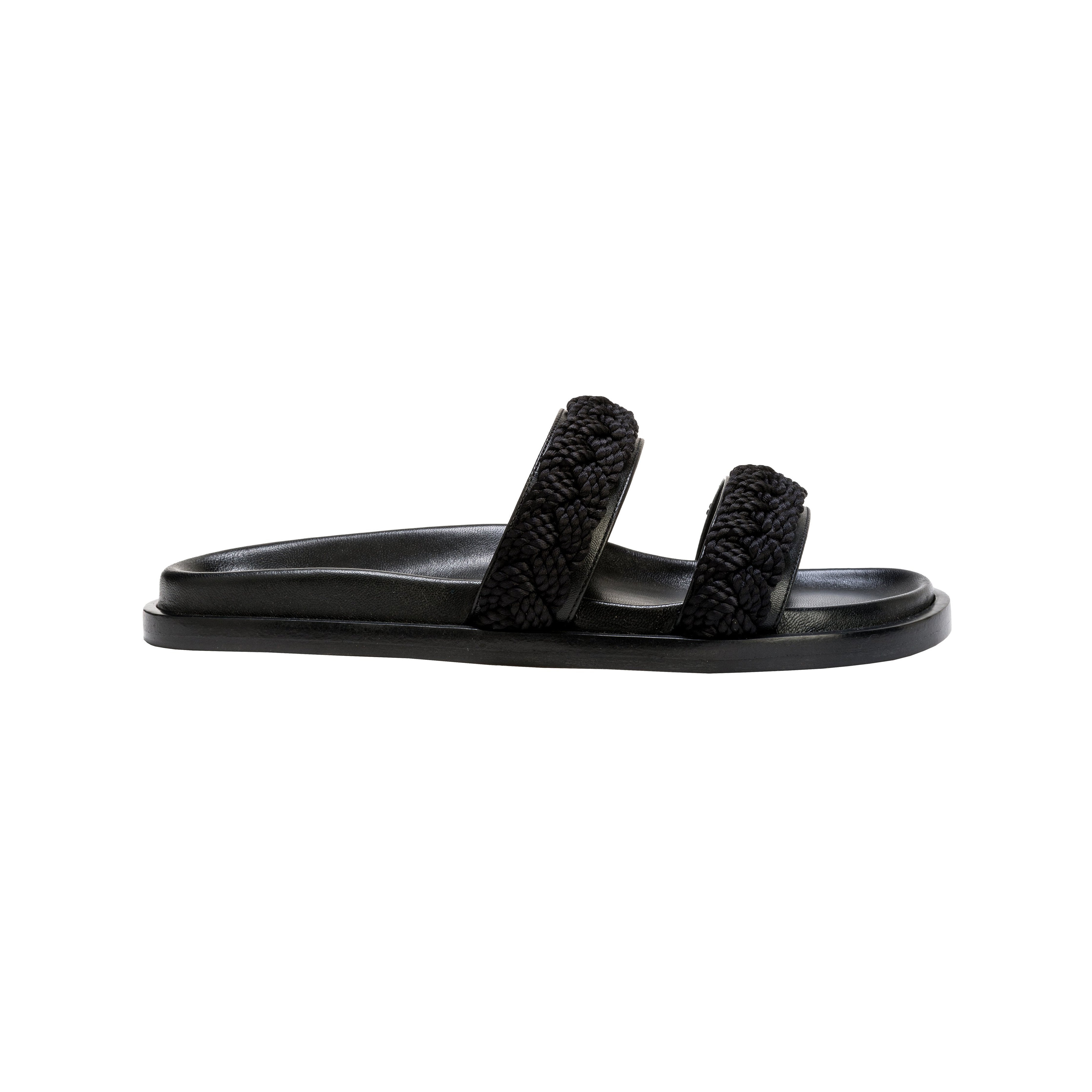 Women’s Ronda Black Comfort Slide 4 Uk Serena Uziyel