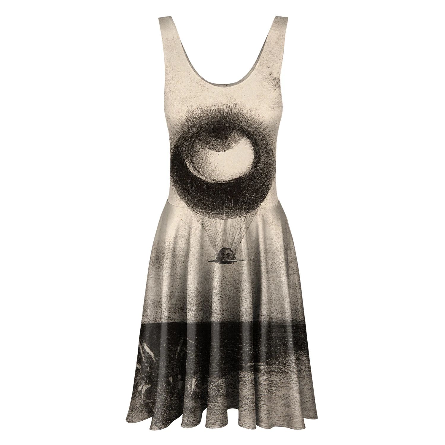Aloha From Deer Women's Neutrals Strange Balloon New Circle Dress