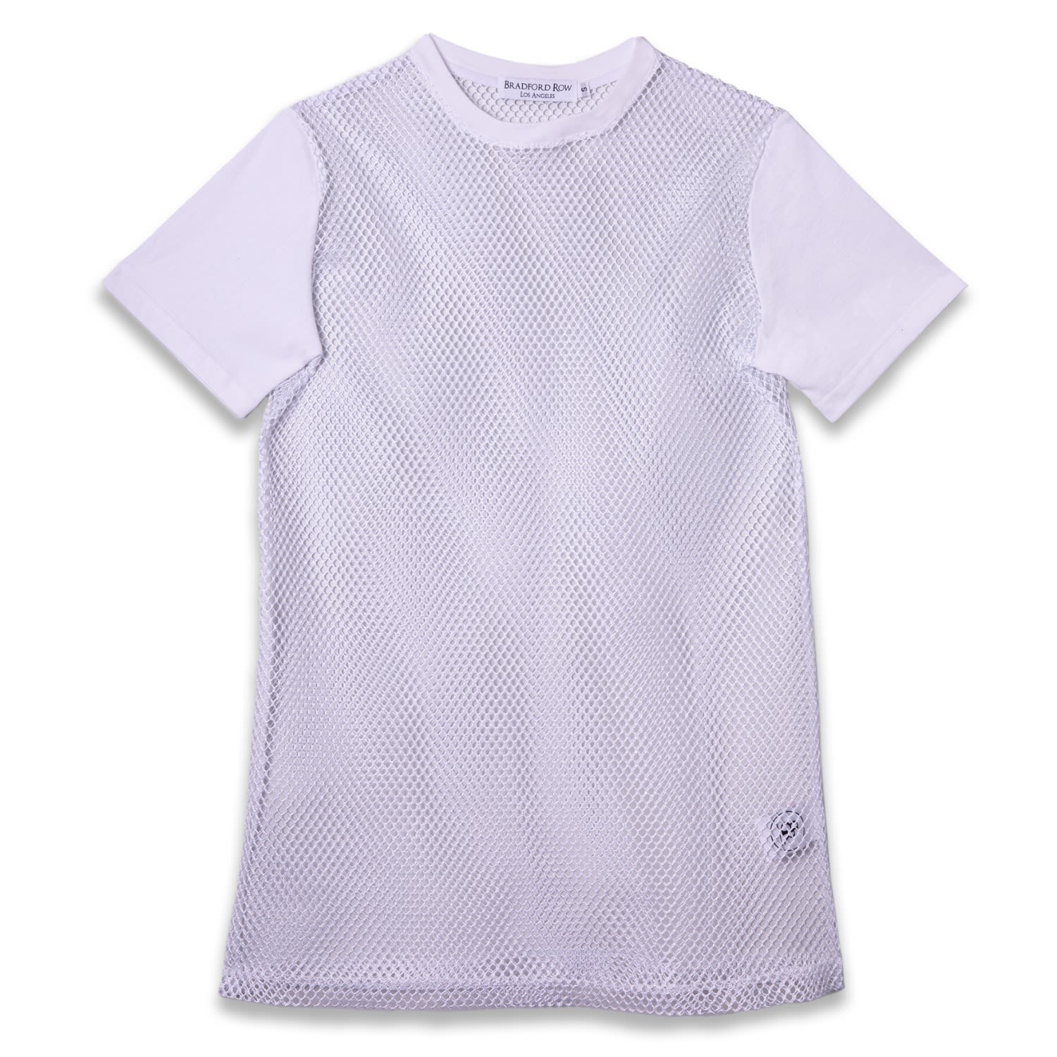 Bradford Row Women's Ivy Mesh Dress – White In White