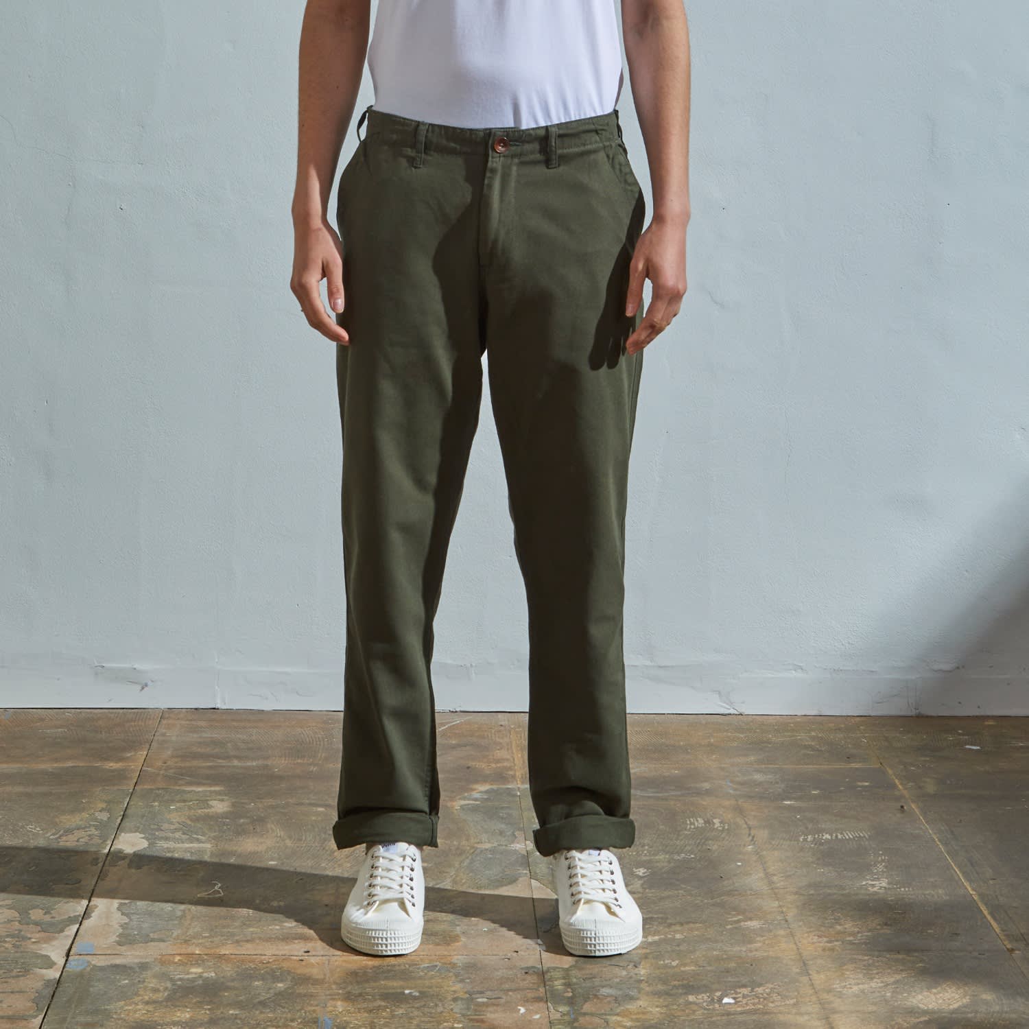 The 5005 Workwear Pants - Vine Green by Uskees