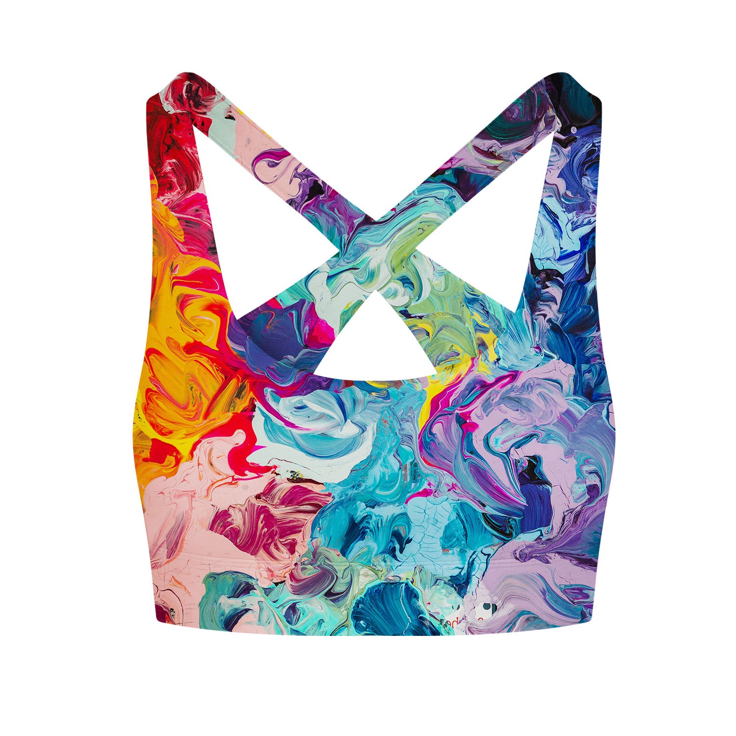 Women’s Paintjob Sports Bra Extra Large Aloha from Deer