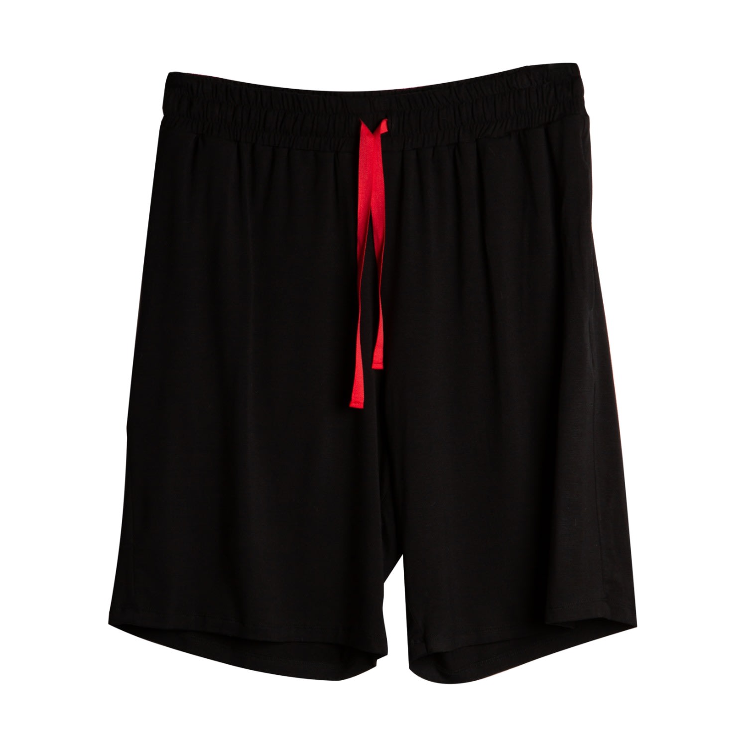 Men’s Bamboo Lounge Shorts - Black Large Kokoro Organics