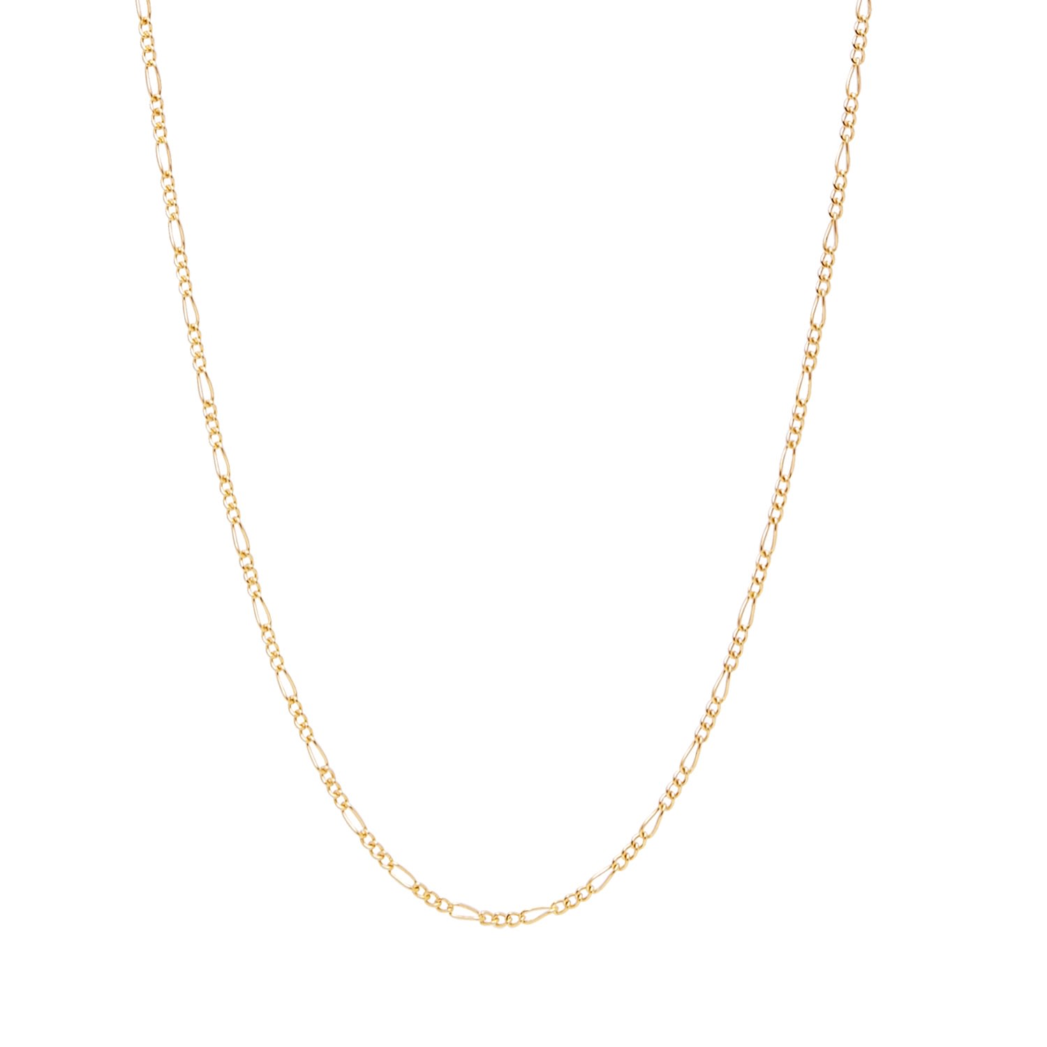 Women’s Gold Filled Figaro Chain Necklace Buvy Jewellery