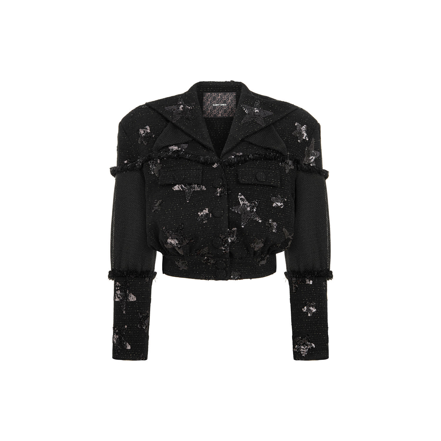 Women's Black Nova Jacket | Extra Small | Saint Ones