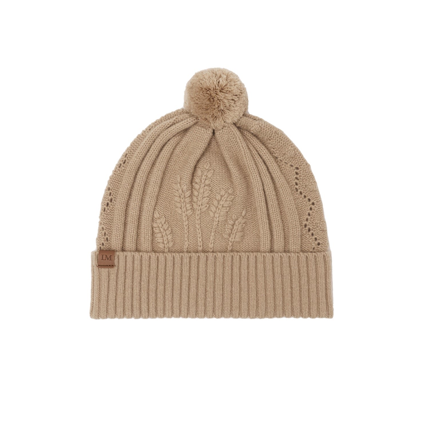 Women’s Neutrals Chai Latte Ski Chalet Beanie Lorna Murray