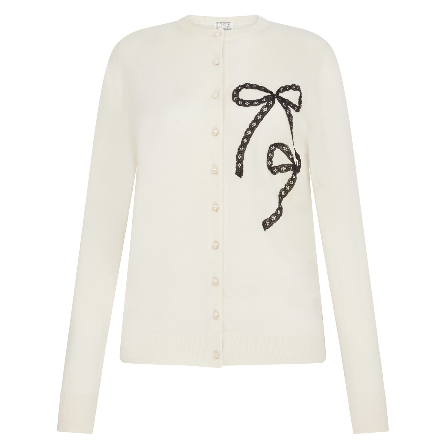 Lisa The Label Women's White Angel Baby Love Cardi In Créme In White