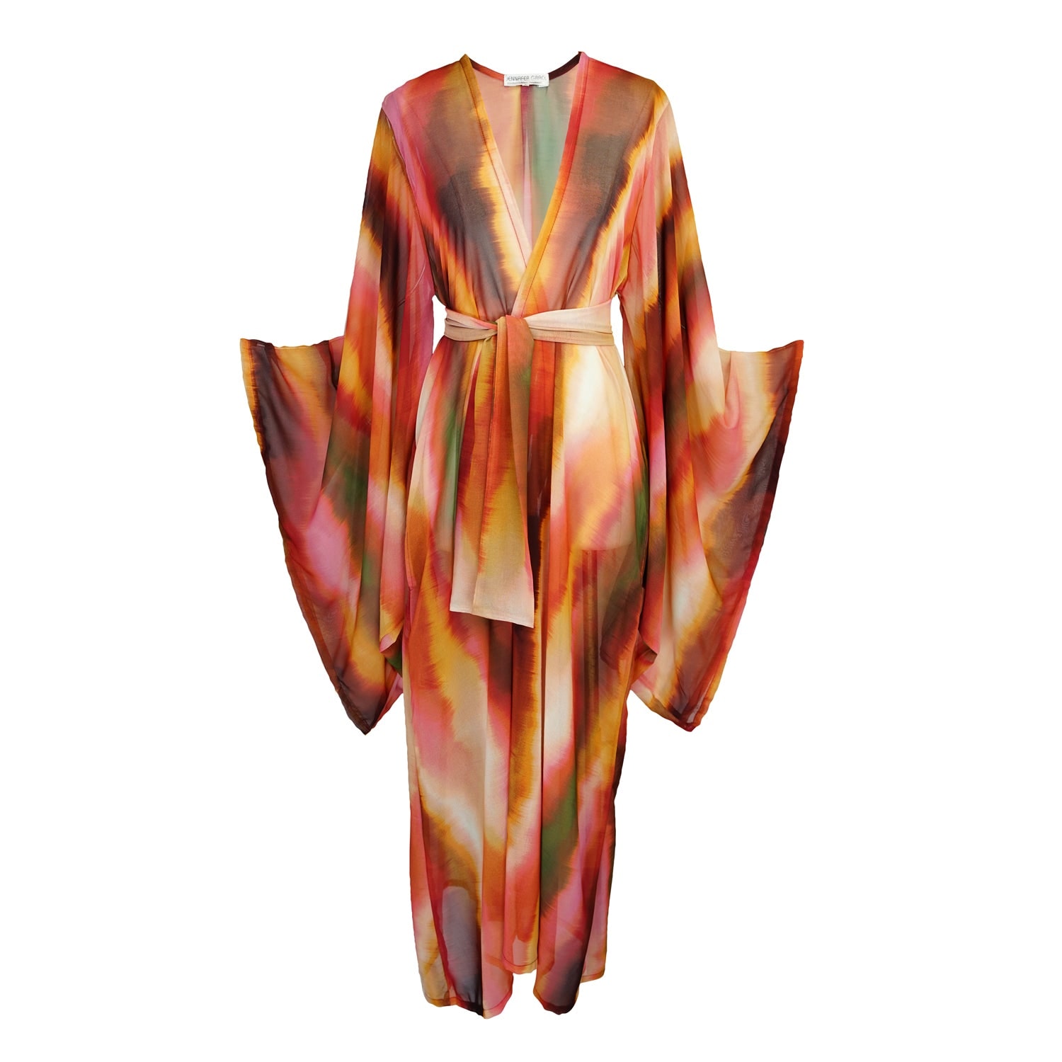 Women's Sunset Mirage Kimono | XXL | Jennafer Grace