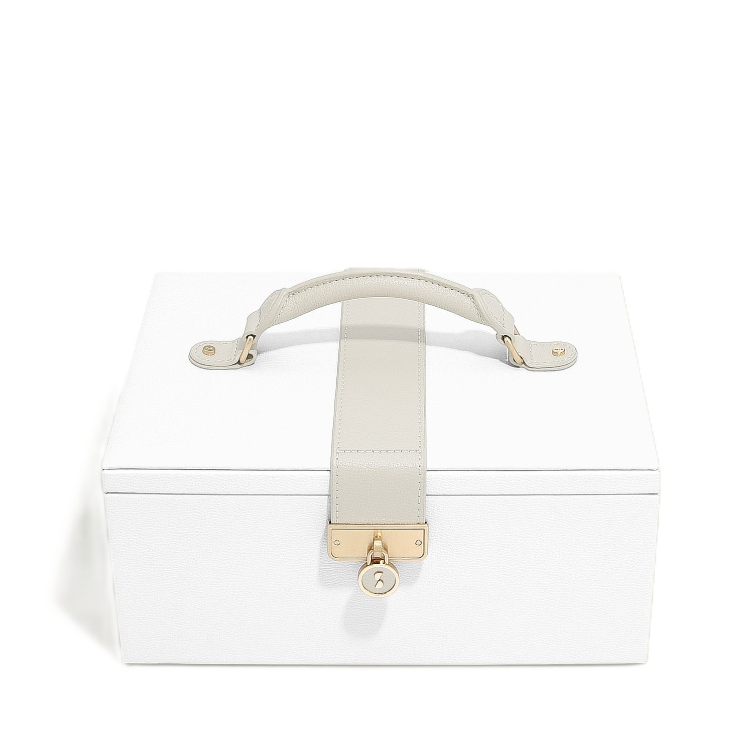 Stackers Women's  White Luxury Jewellery Box In White