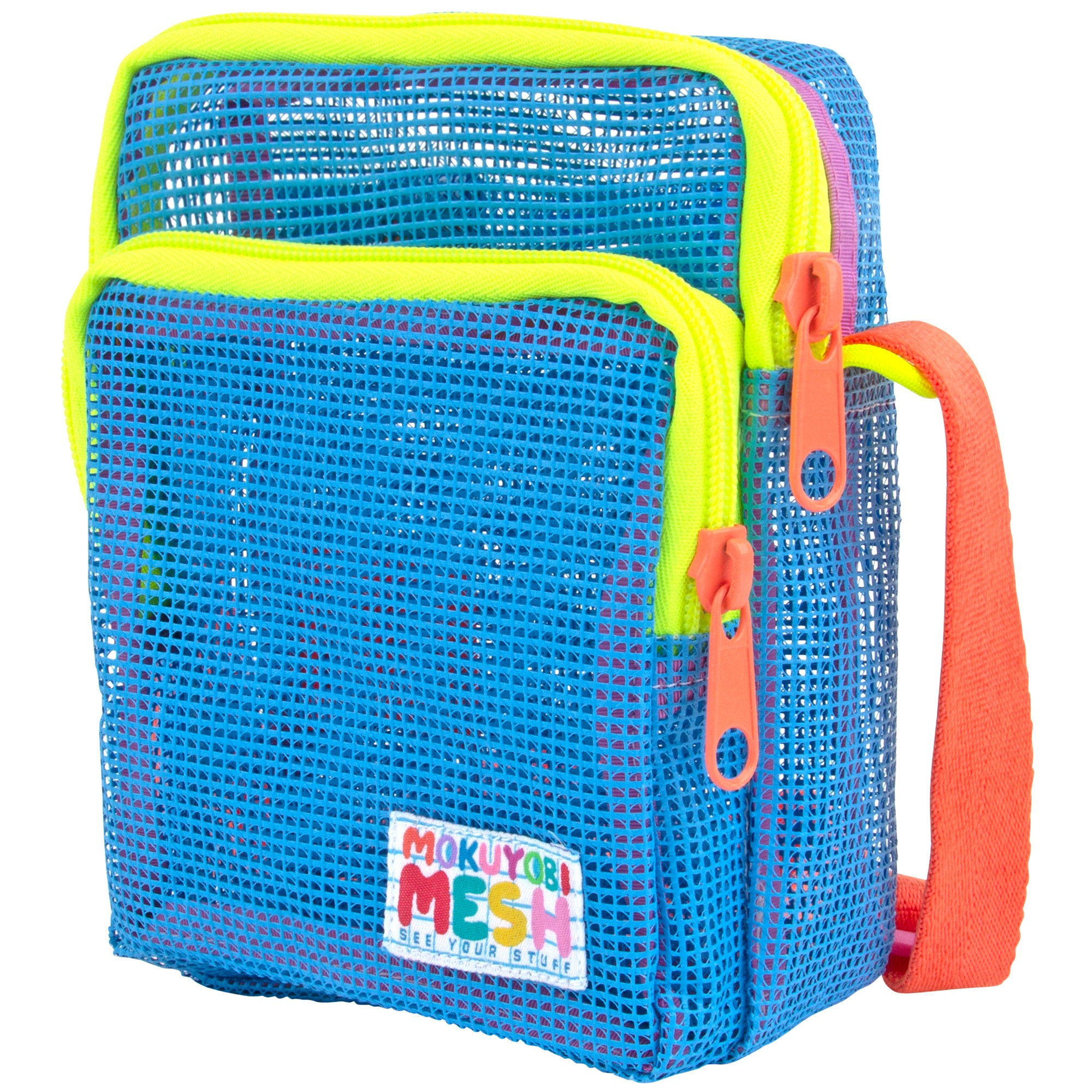 Mokuyobi Women's Blue Lake Mesh Sidekick Sling In Blue