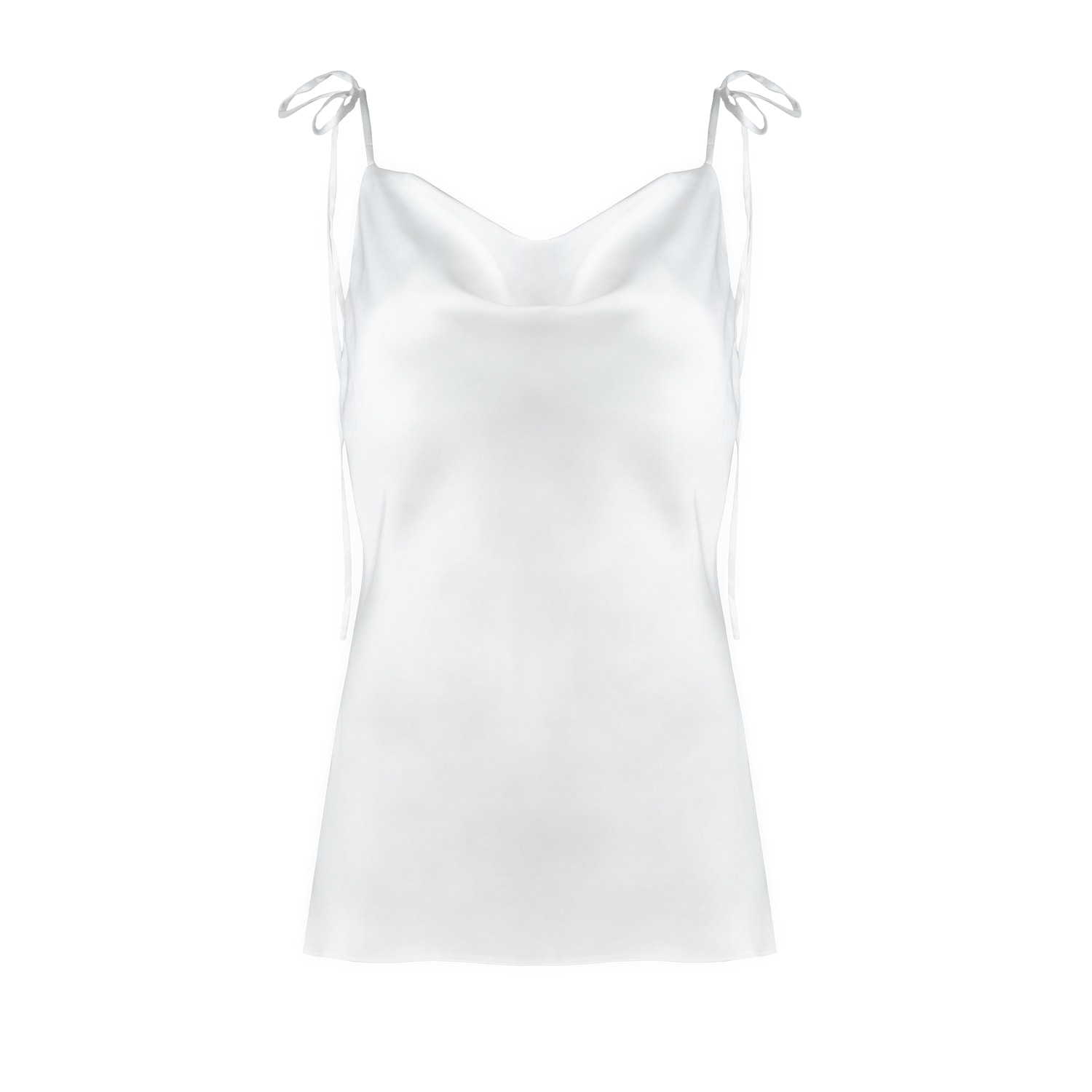Sasha La Mer Women's Uma Top, Color Snow White In White