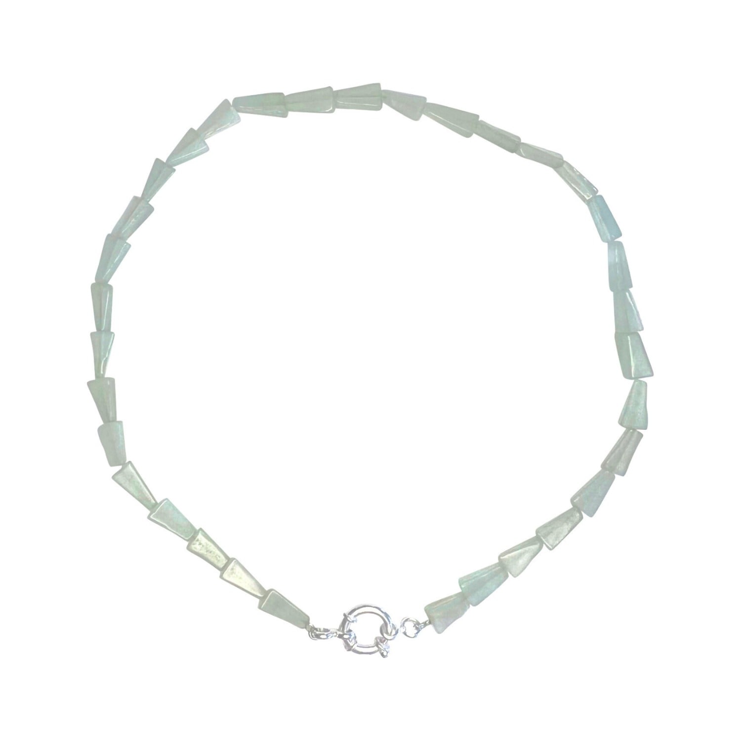 Rize Women's Green / Silver Aventurine Choker Necklace - Sterling Silver In Multi