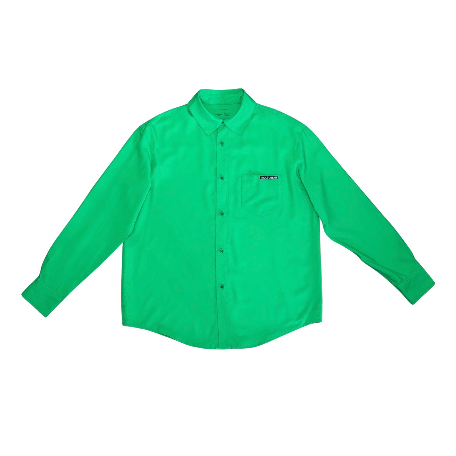 Vault Urban Women's Stay Fresh No Iron Shirt – Green In Green
