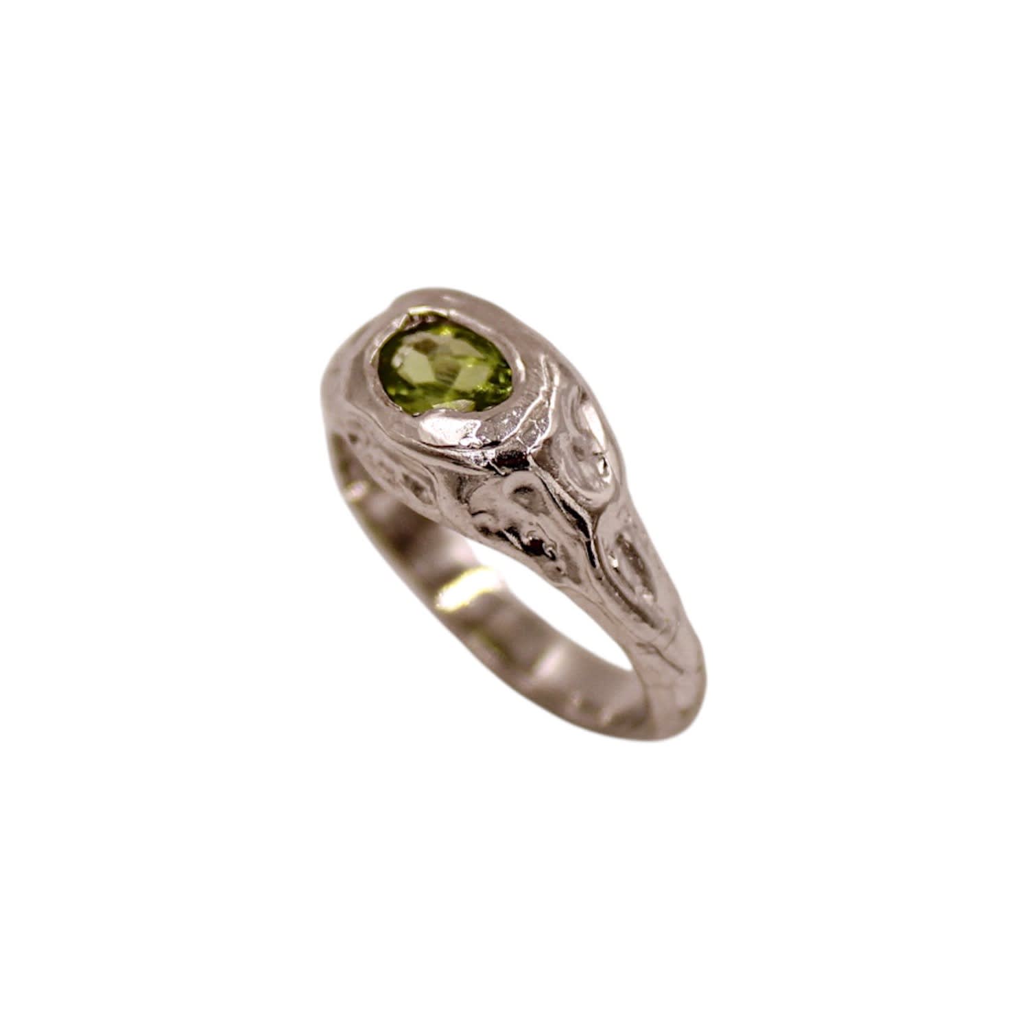 1610istanbul Women's Silver Topkapi Palace Peridot Ring In Silver