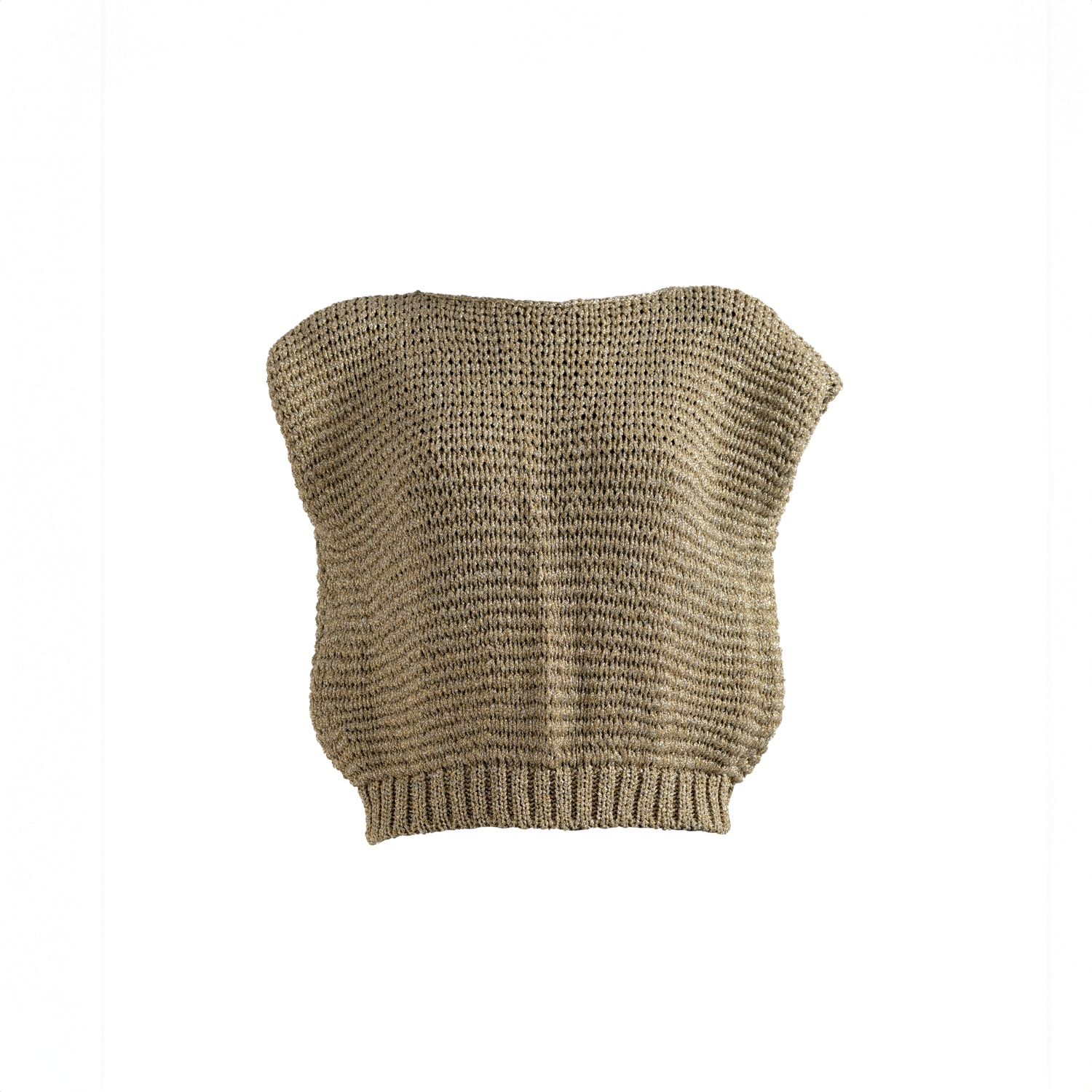 Süel Knitwear Women's Oslo Vest Sparkle Gold In Gold