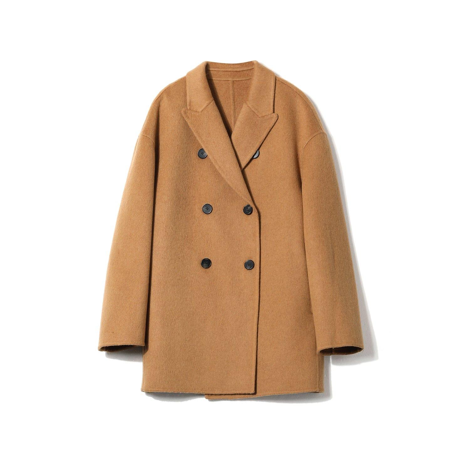 Lindsay Nicholas New York Women's Neutrals Dimiti Coat In Camel