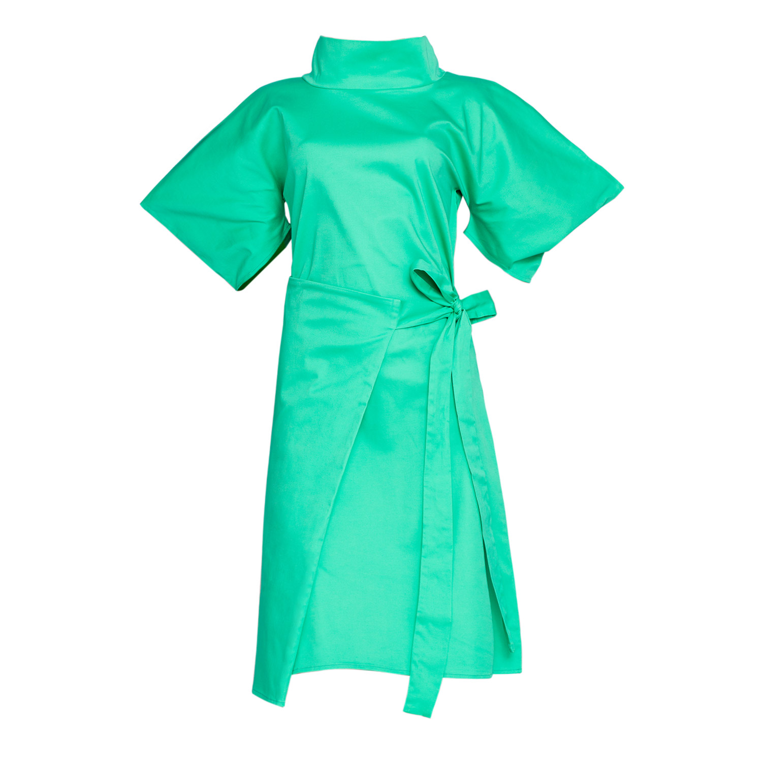 Women’s Green Nunnery Dress In Mint Cotton Extra Small Bianca Popp