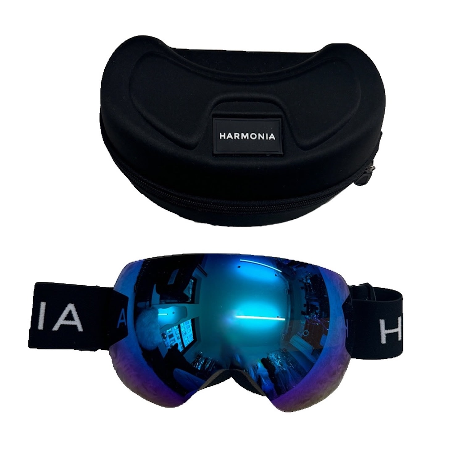 Harmonia Ny Women's Blue Spaced Out Ii - Anti-dust Ski & Snowboard Goggle Mask With Uv Protection, Anti-fog Tech In Blue