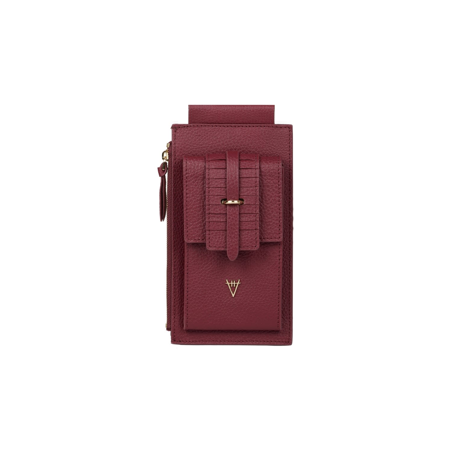 Women’s Red Phone Bag Burgundy Hiva Atelier