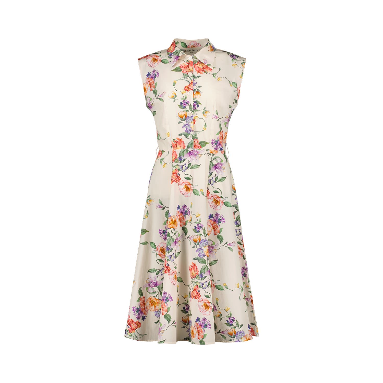 Women’s Emilie Floral Vintage Dress Xxs Palingénésie