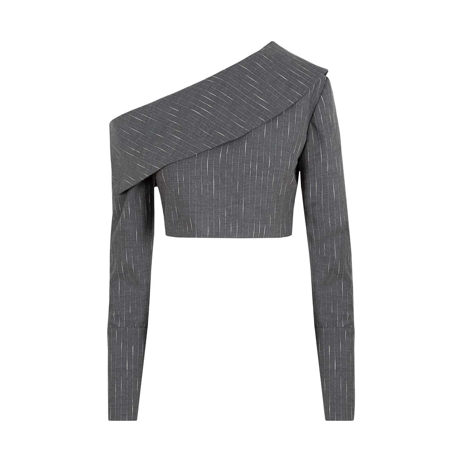 The Molc Women's Grey Violet Top In Gray