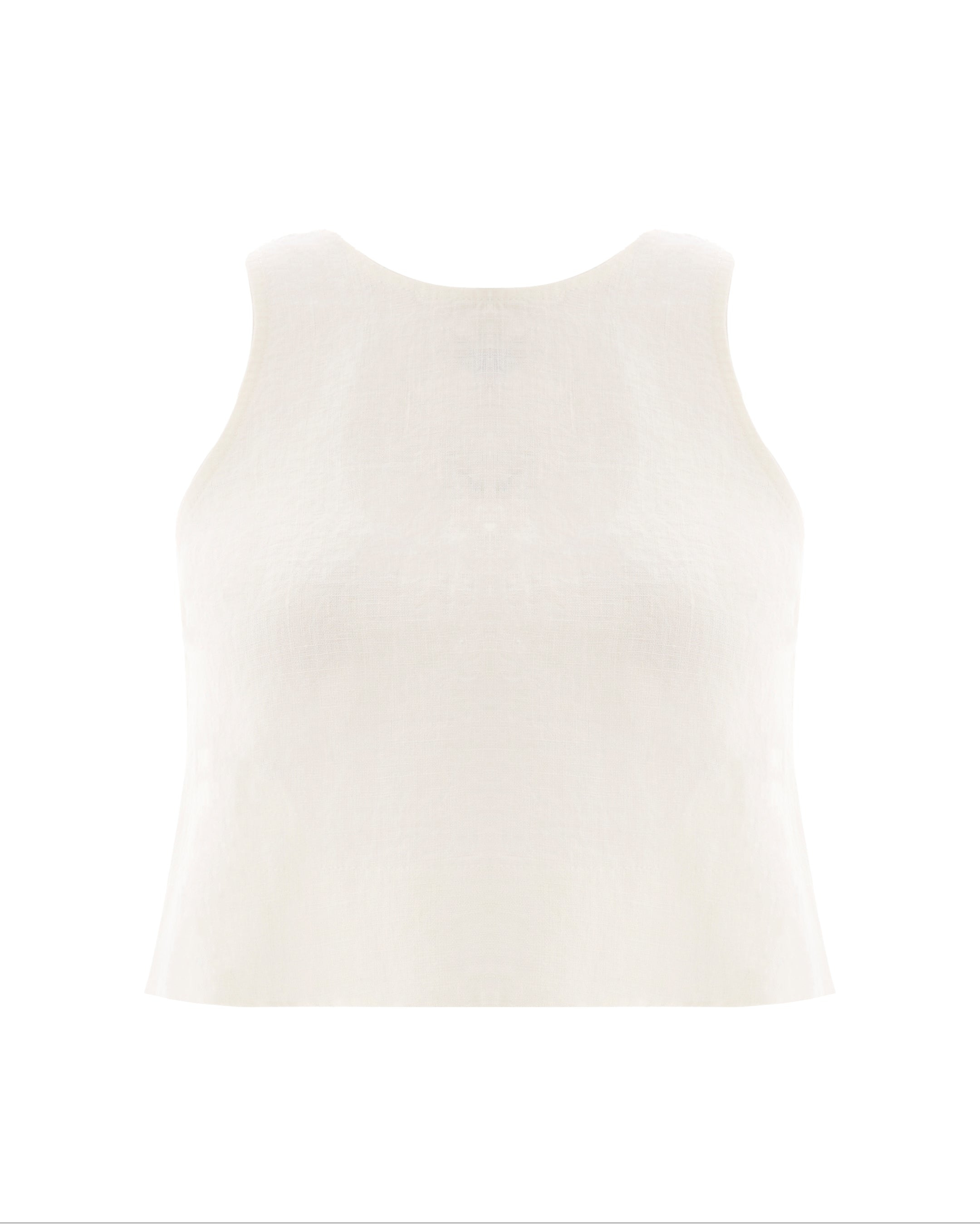 Monlicia Women's Neutrals Lena Linen Top - Stone