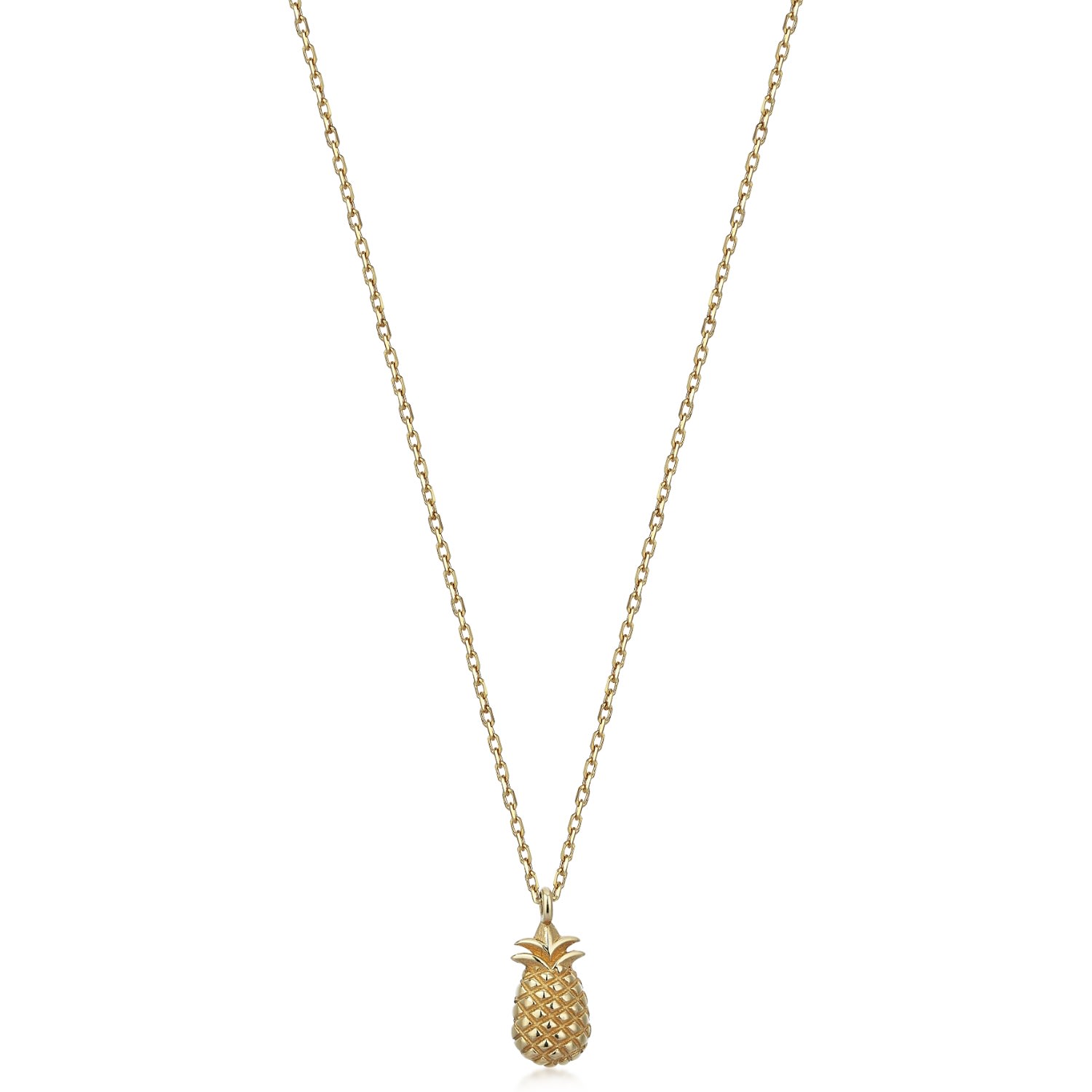 Women’s Pineapple Necklace In 14K Gold Odda75