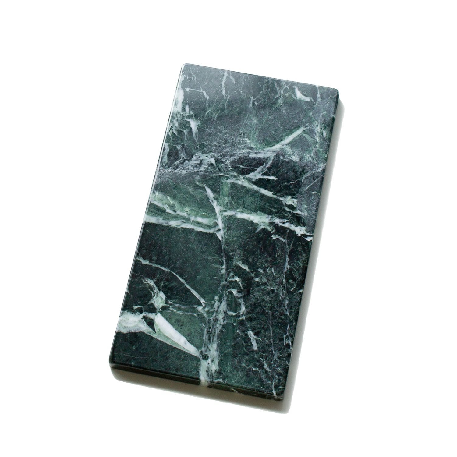 The Parmatile Shop Tinos Green Marble Vanity Tray In Green