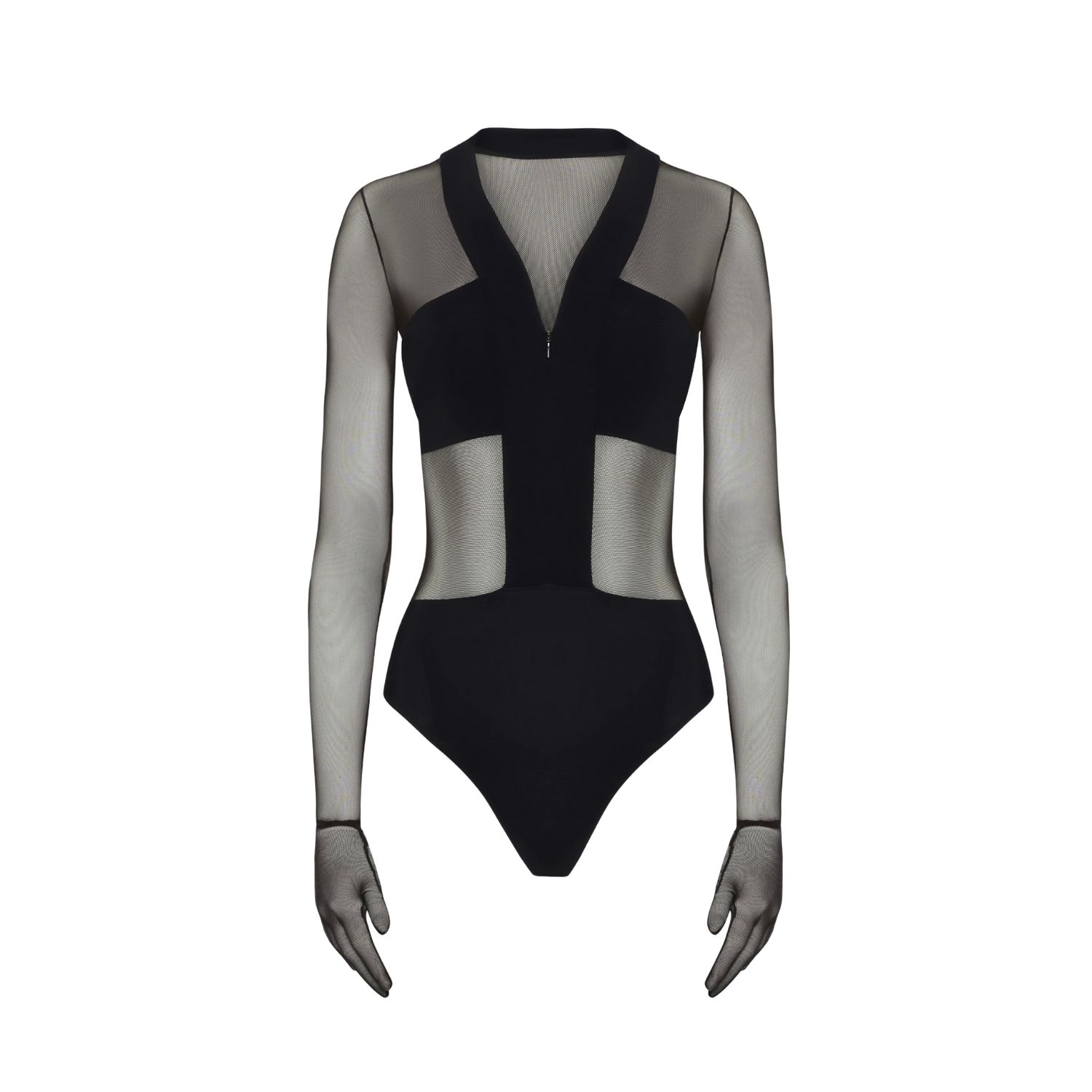 Room 24 Women's Black Maria Bodysuit In Black
